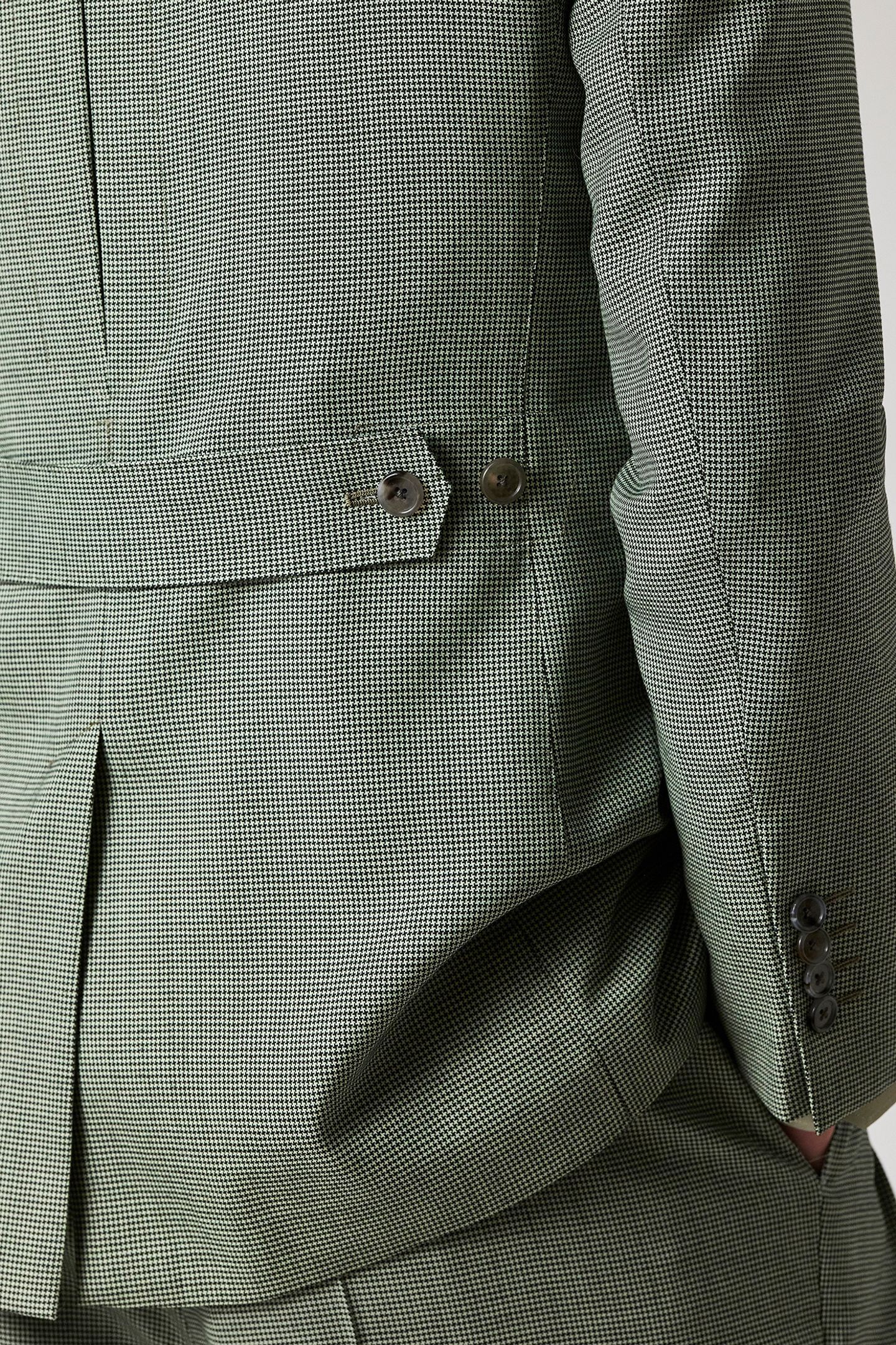 MENS 2 BUTTON JACKET GREEN 3