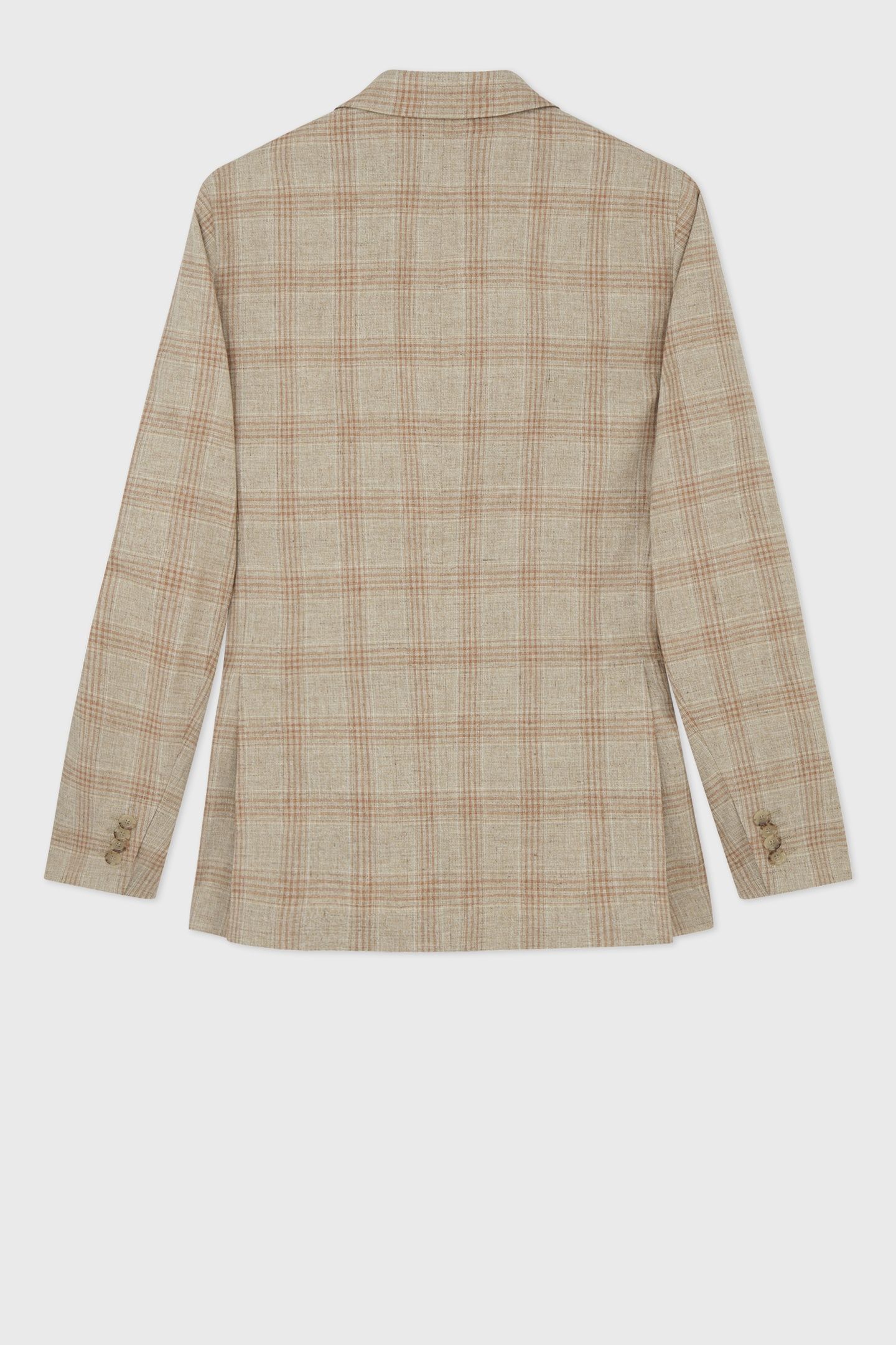 MENS 2 BUTTON JACKET LIGHT BEIGE 5