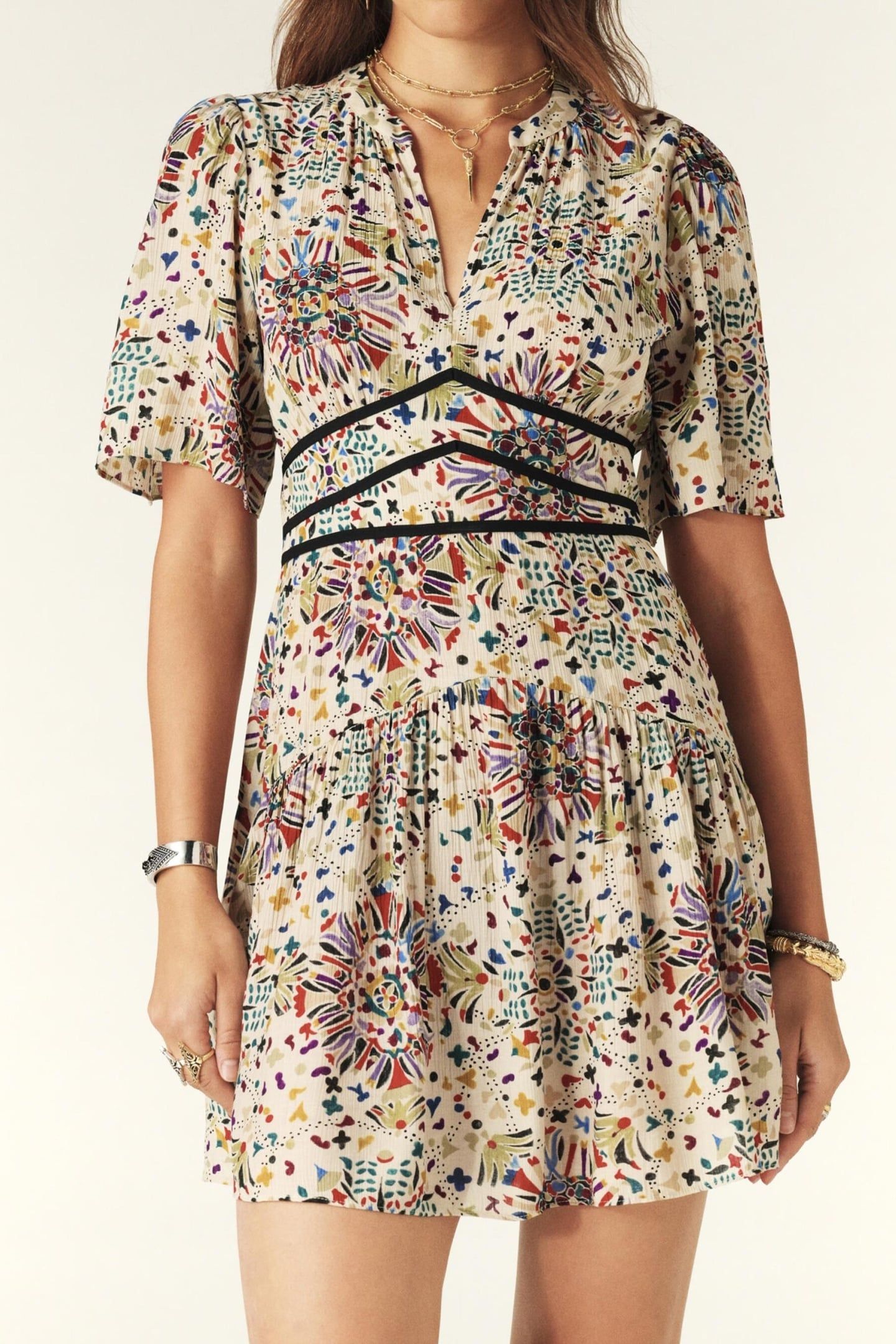 MINI DRESS BEIGE 3