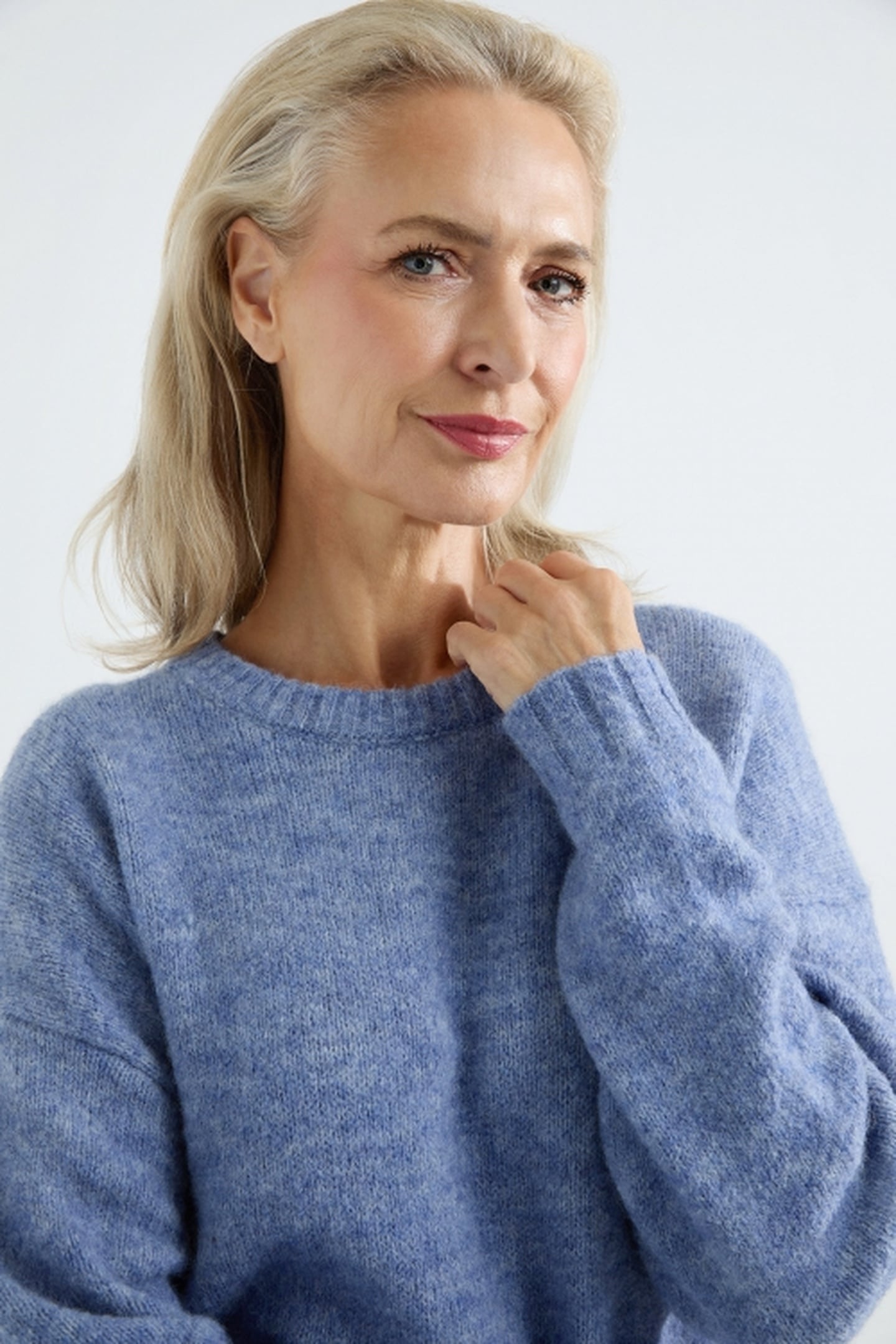ANDREA SWEATER INDIGO 5