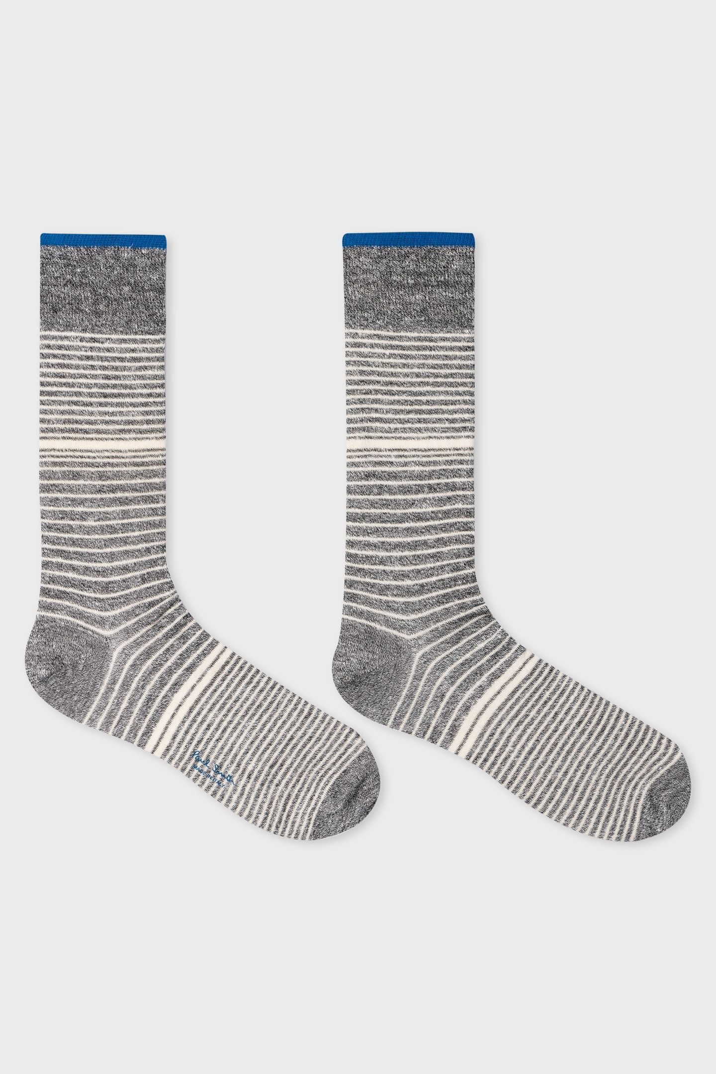 MEN SOCK ELLIOT LINEN BLACK 2