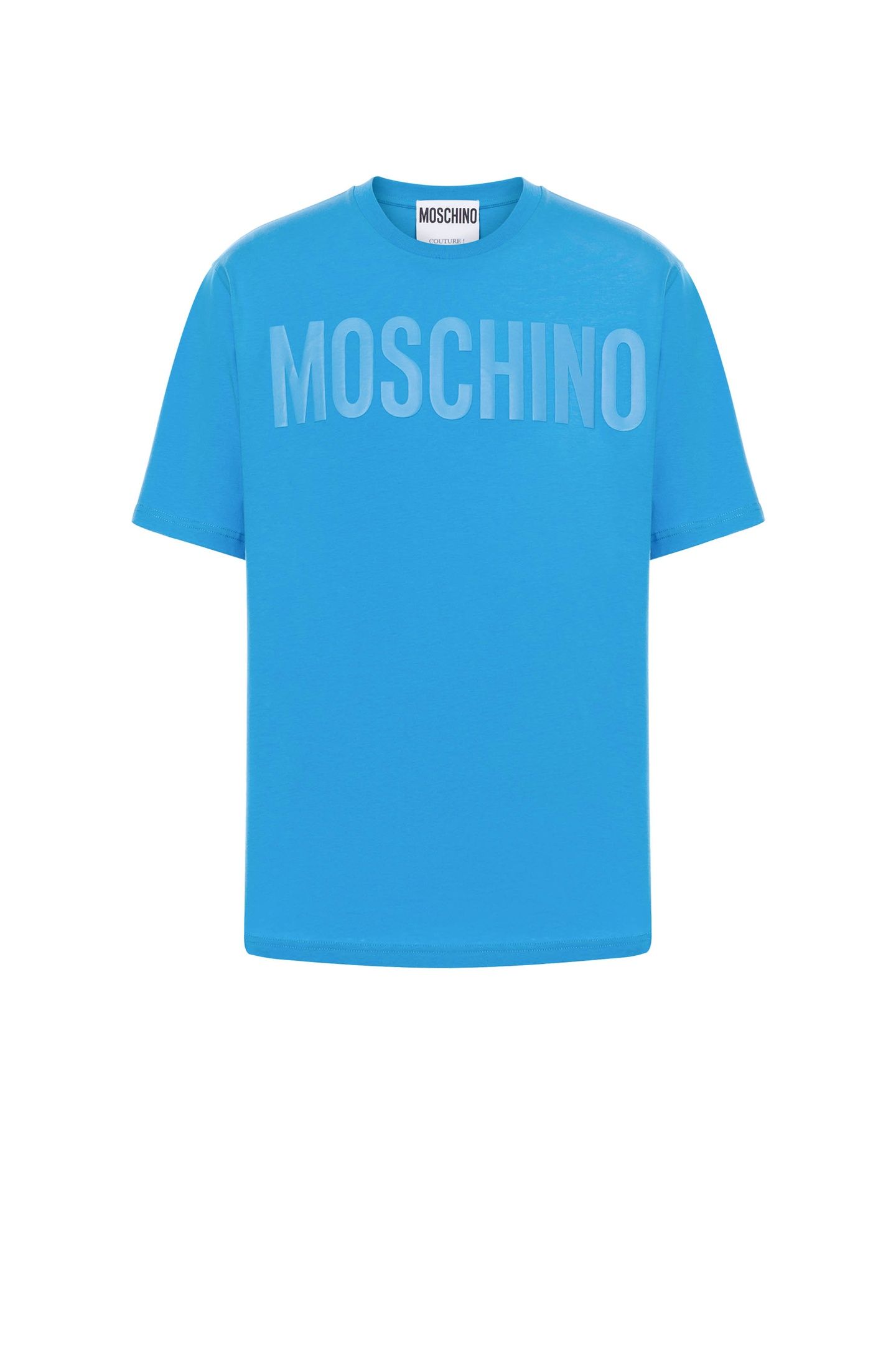 ORGANIC COTTON T-SHIRT WITH LOGO BLUE 3