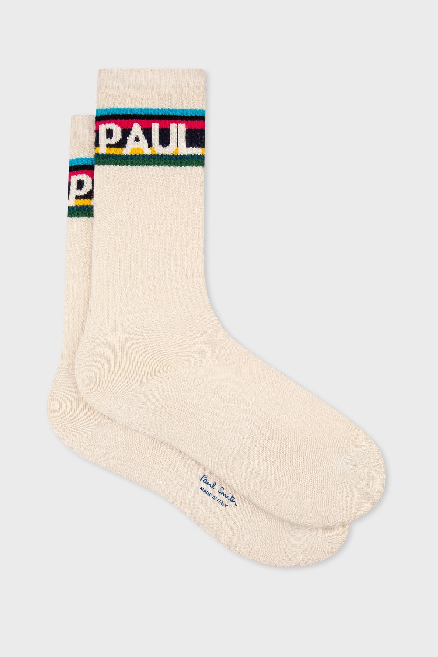 MEN SOCK ARI LOGO OFF WHITE 2