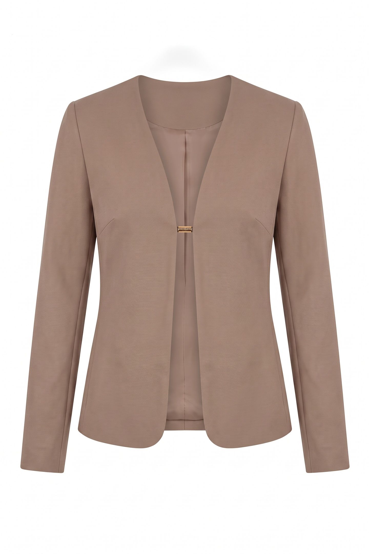 GWEN FRONT OPEN BLAZ BUFF TAUPE 3