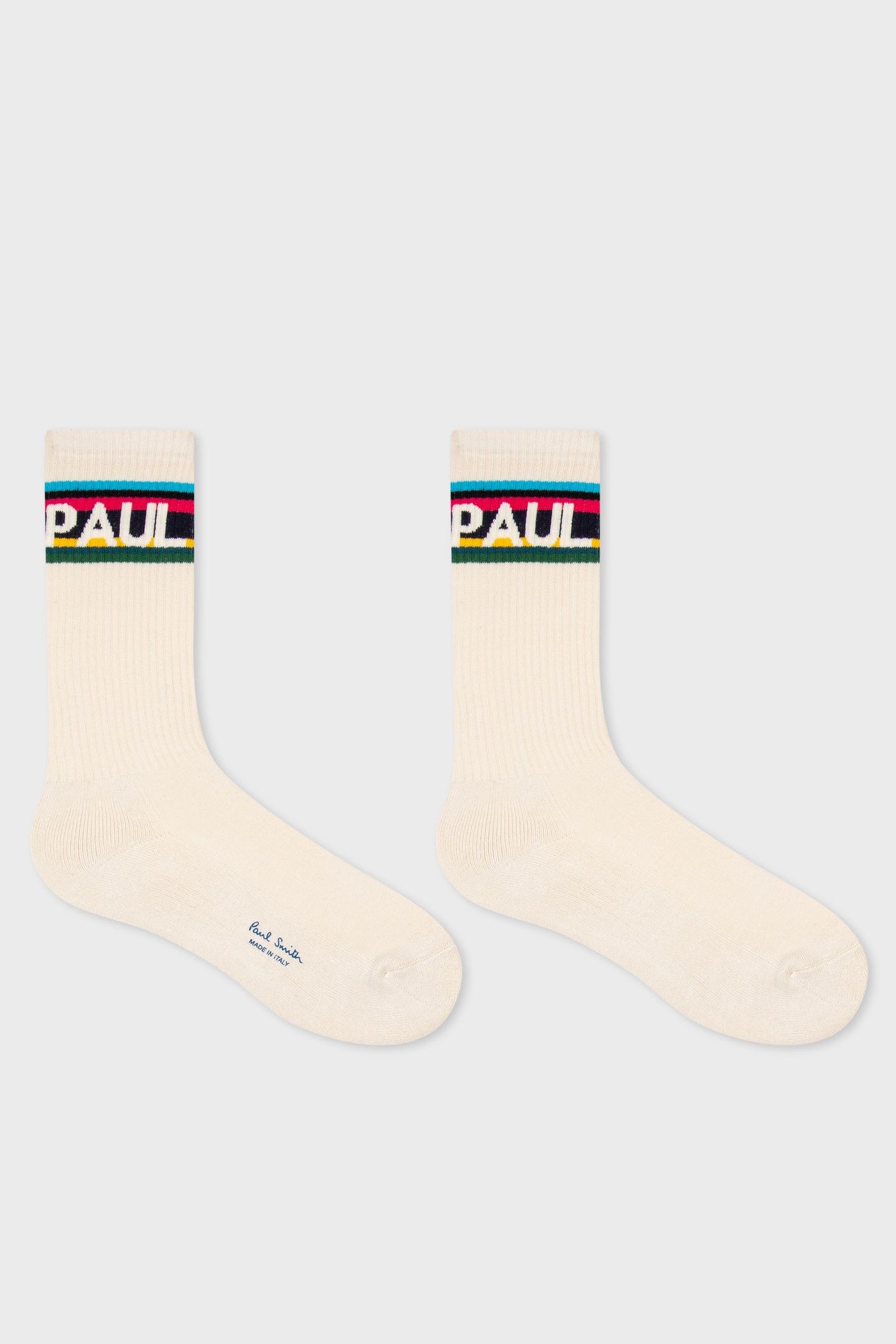 MEN SOCK ARI LOGO OFF WHITE 3