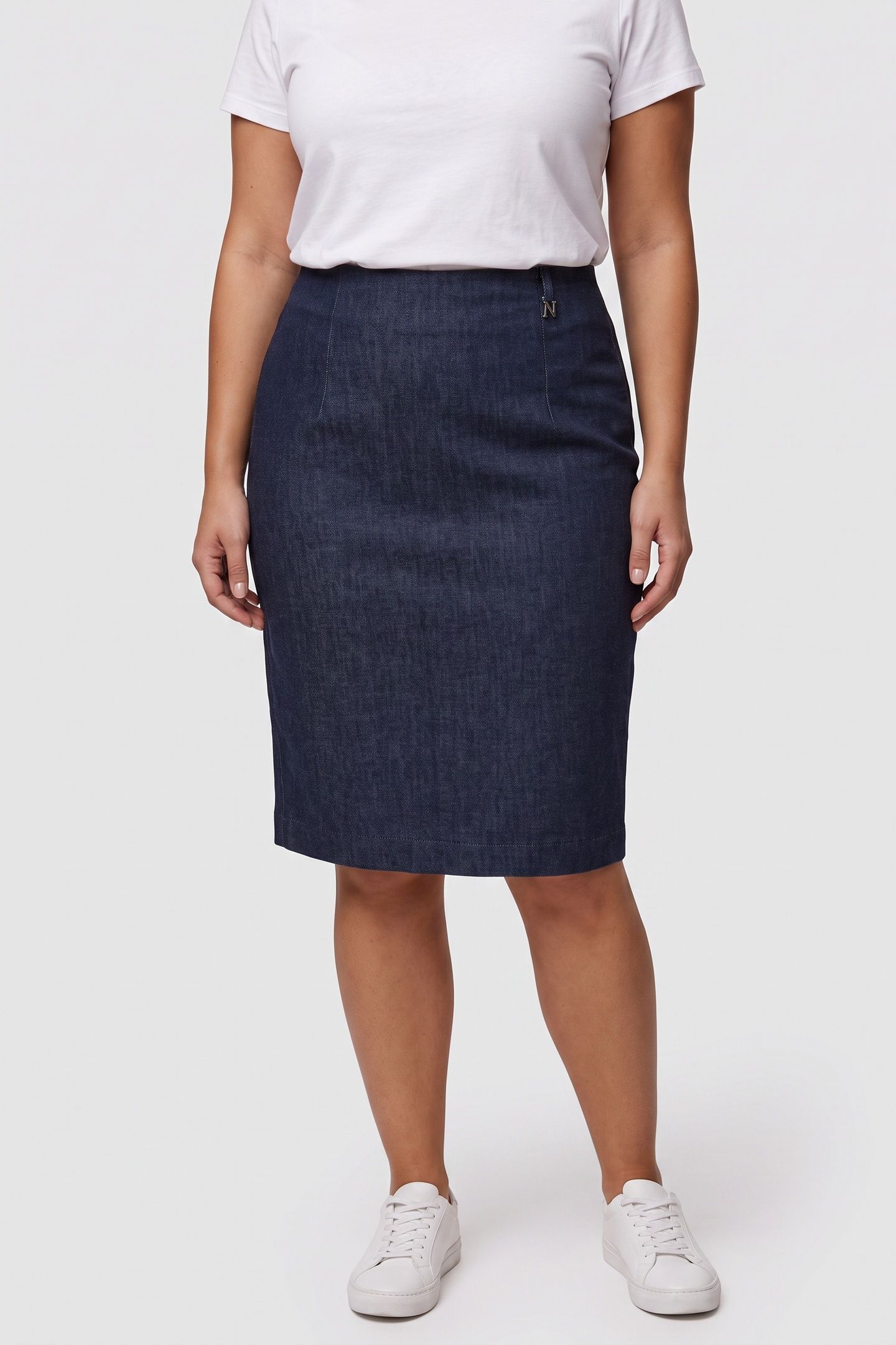 GLAM DE NUIT SKIRT DARK WASH 1
