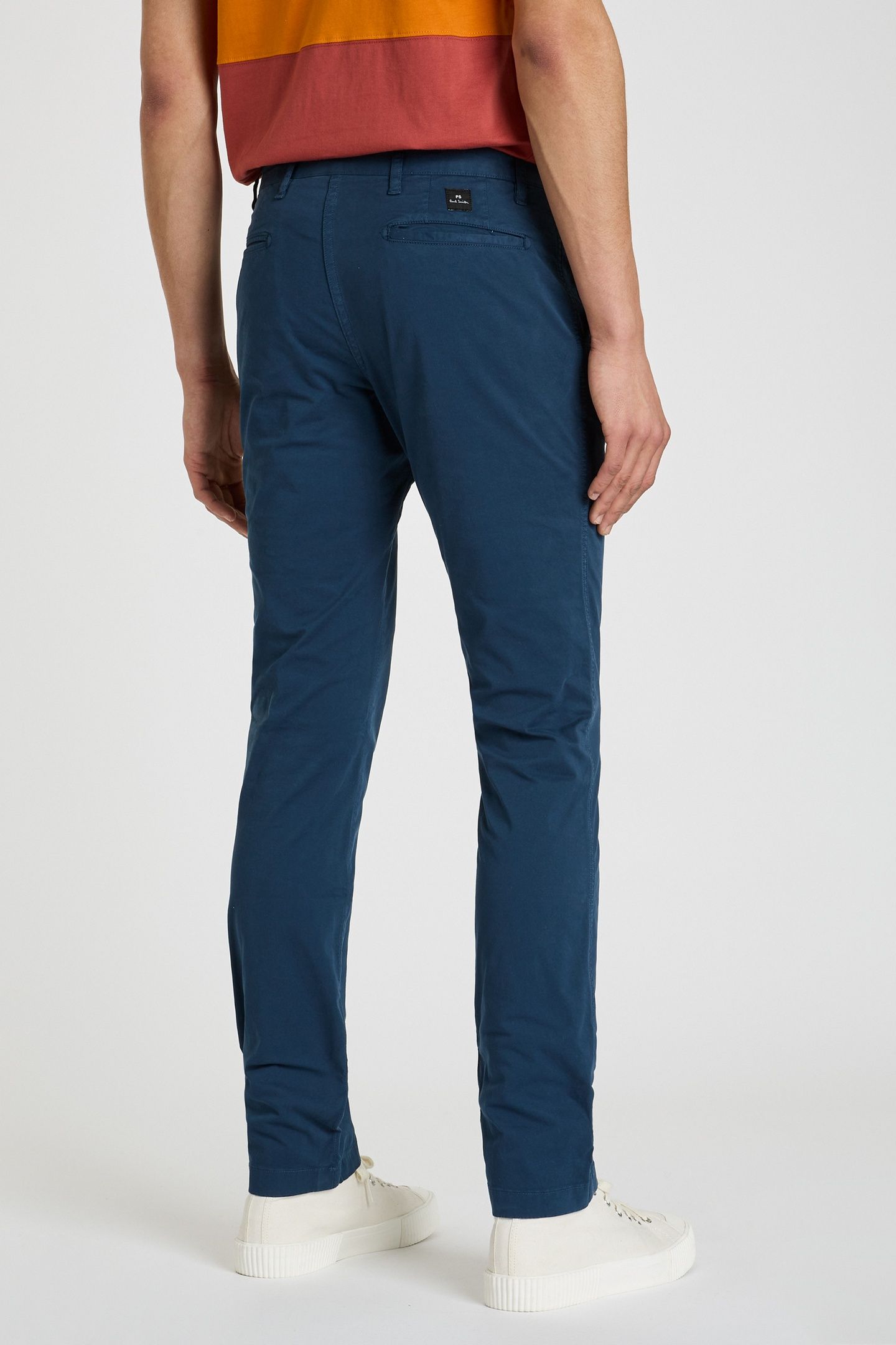 MENS SLIM FIT CHINO NAVY 3