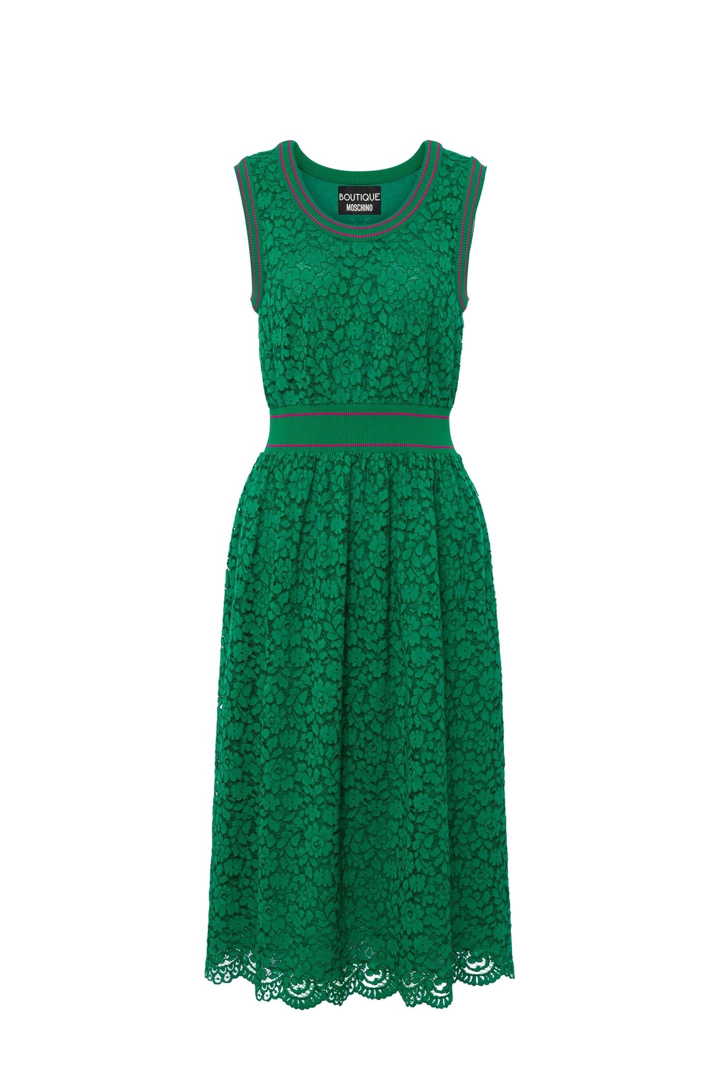 LACE DRESS GREEN 3
