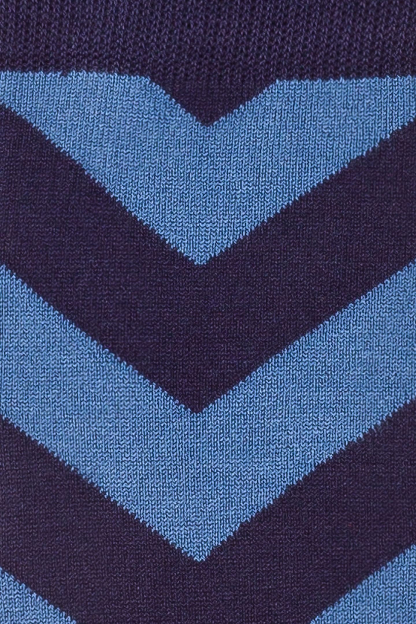 MEN SOCK DOUGLAS STRIPE NAVY 3