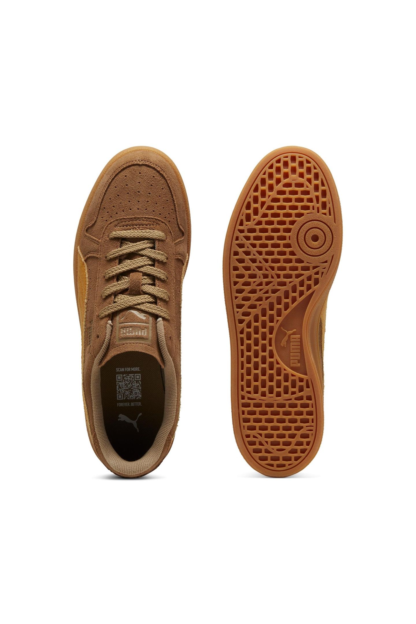 UNISEX INDOOR R-SUEDE CHOCOLATE CHIP-SPORT YELLOW 7