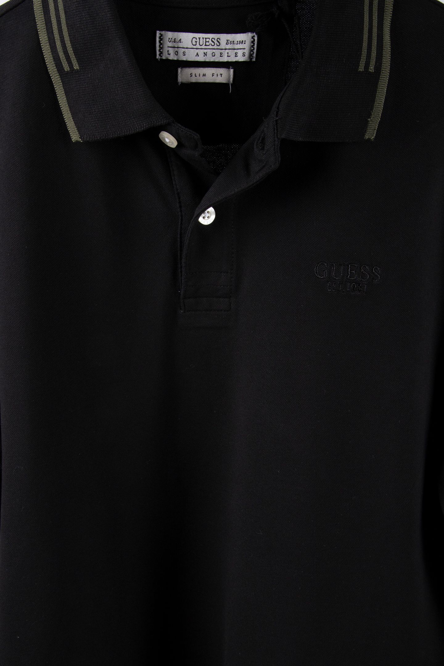 STU LS POLO JET BLACK A996 4