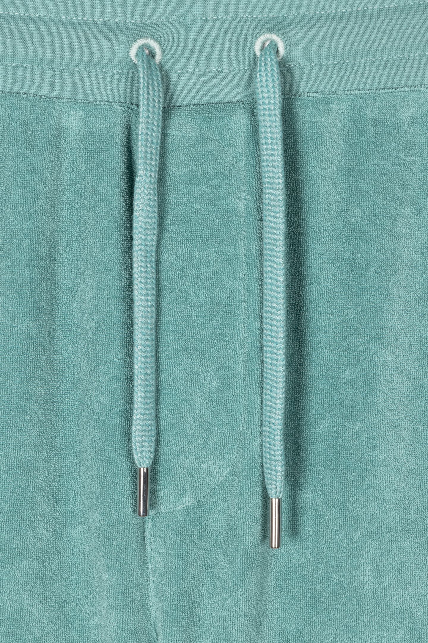 MEN SHORT TOWEL STRIPE TURQUOISE 5