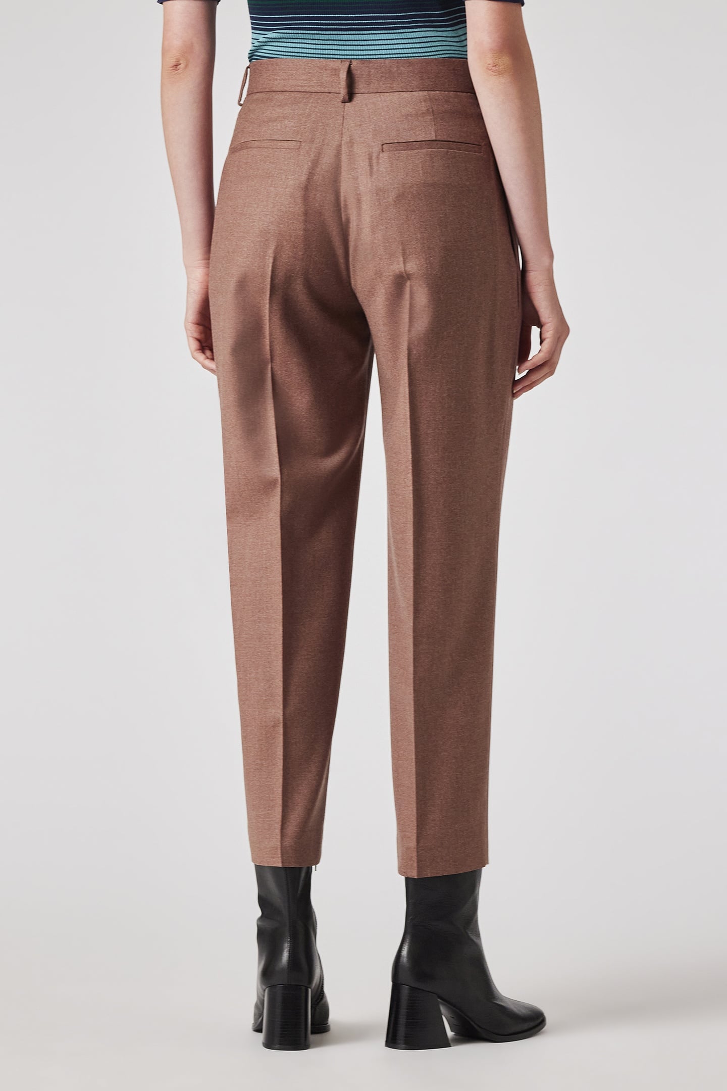 WOMENS TROUSERS LIGHT RUST 4