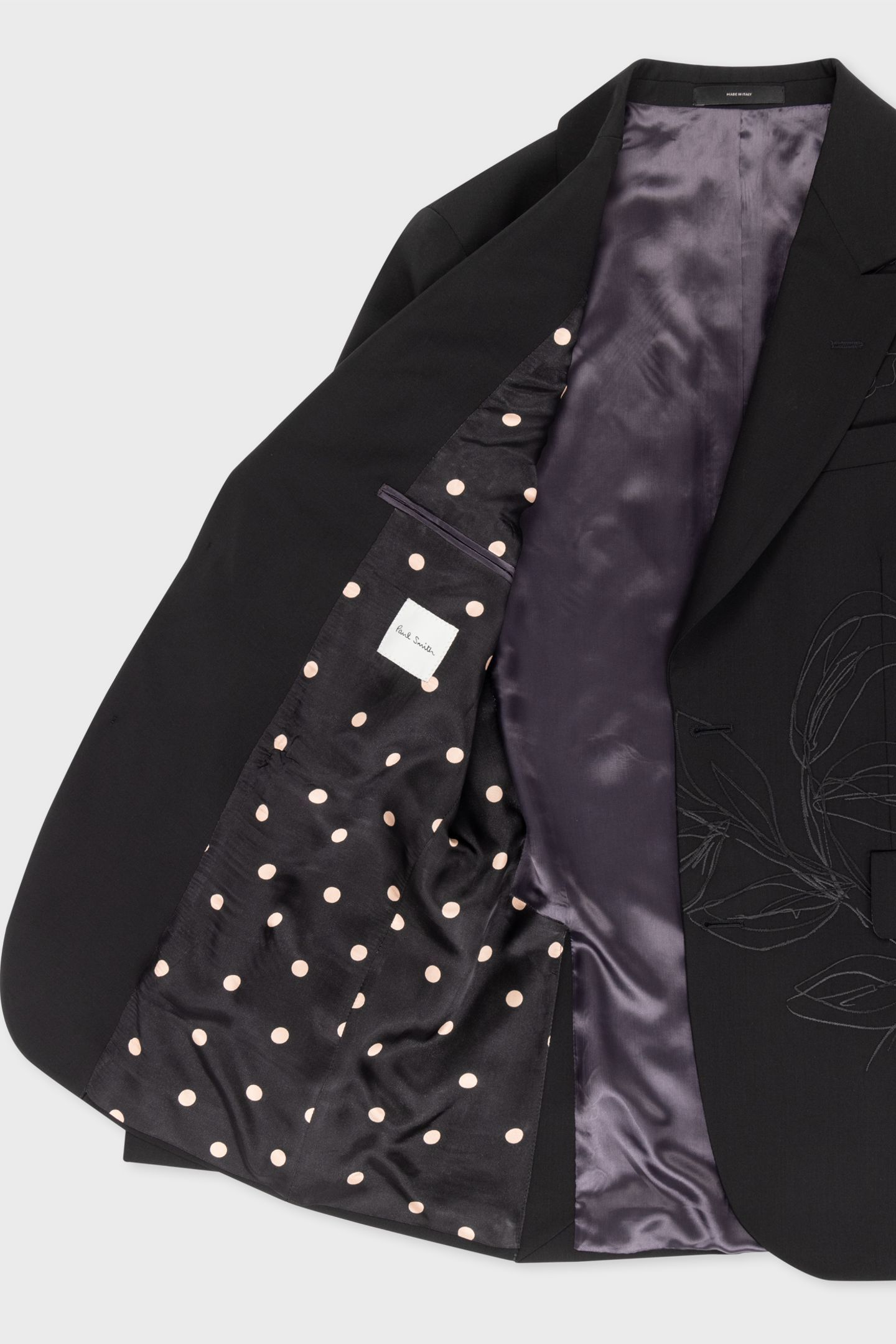 MENS 2 BTN JACKET BLACK 7