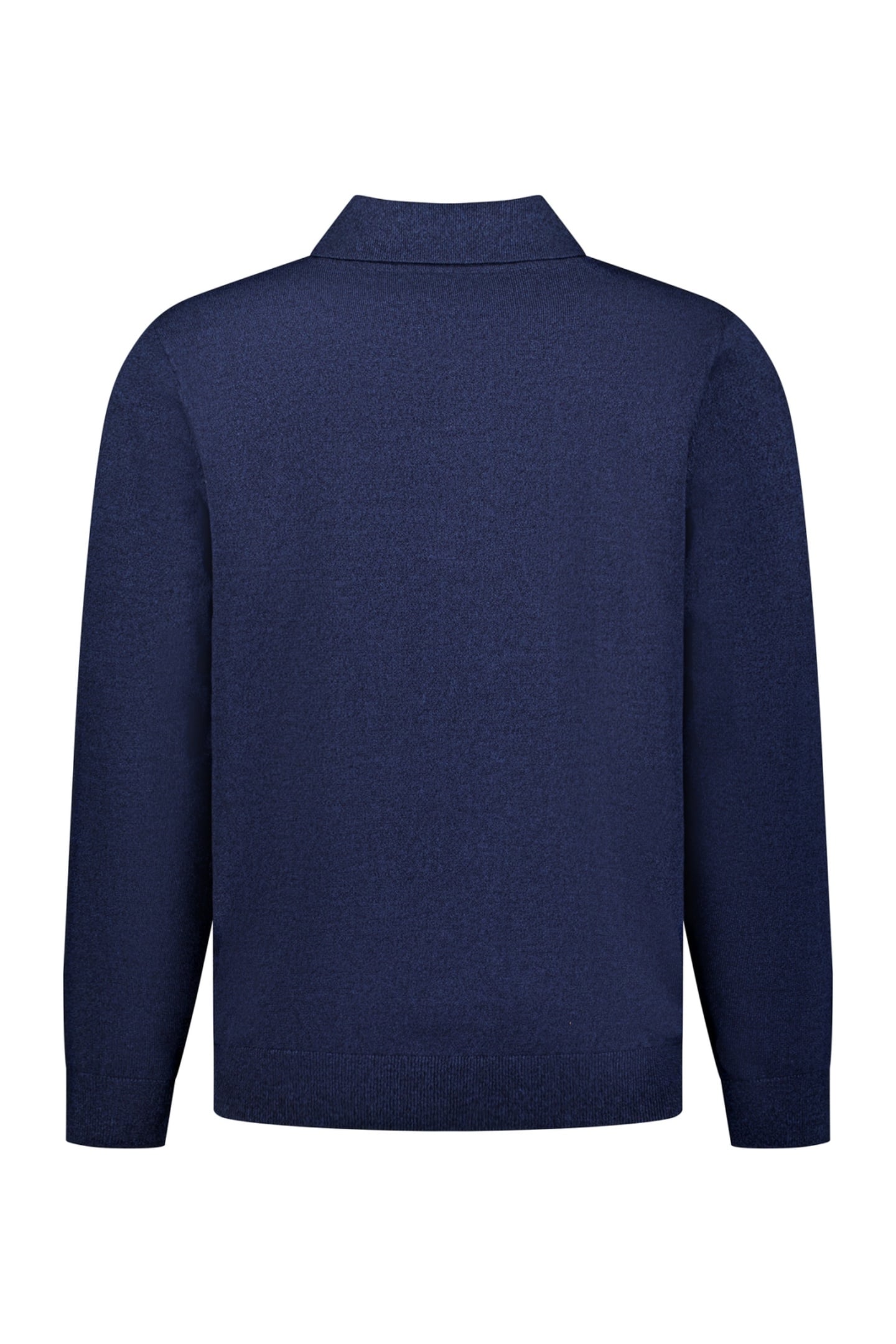 PULLOVER V POLO MELANGE NAVY 6
