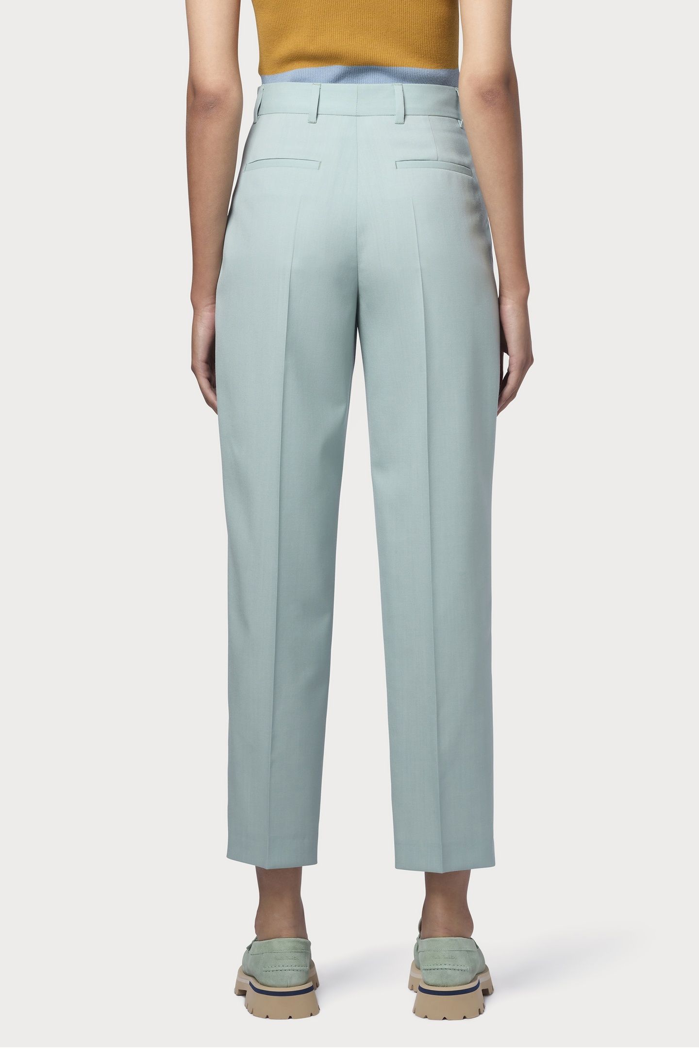 WOMENS TROUSERS EMERALD GREEN 5