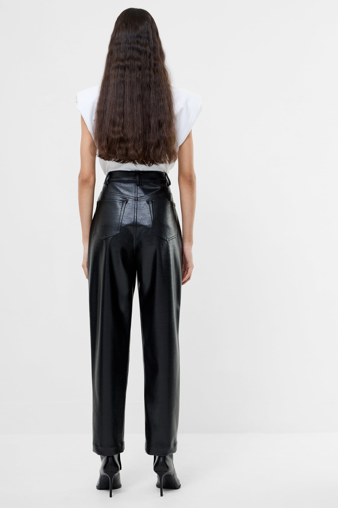 BRODY CROC PU TROUSER BLACK 4