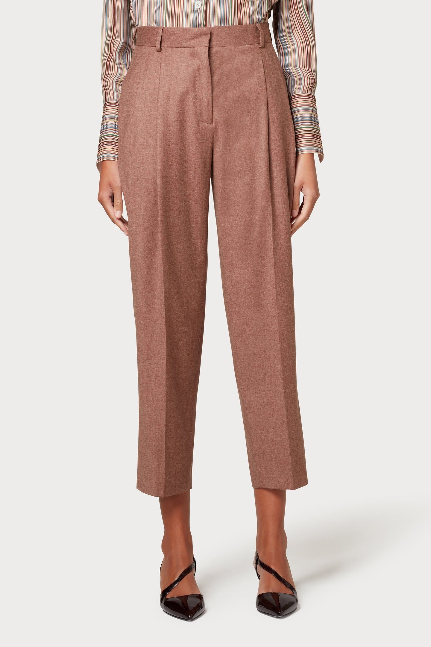 WOMENS TROUSERS LIGHT RUST 1