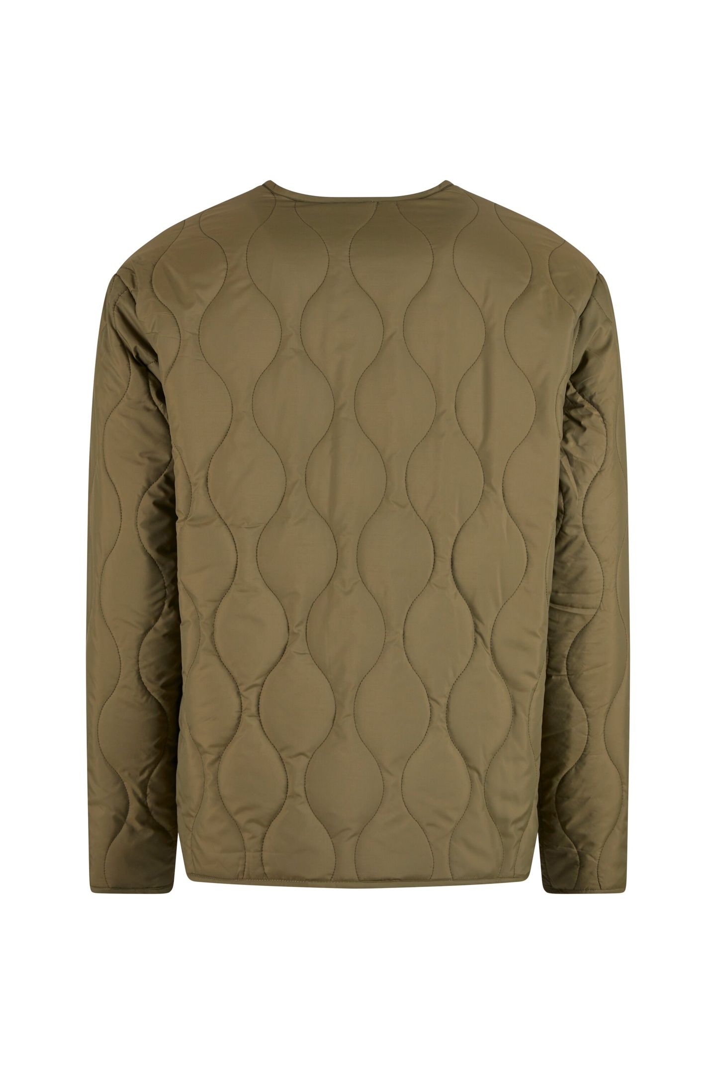 PADDED QUILTING JACKET OLIVE 4