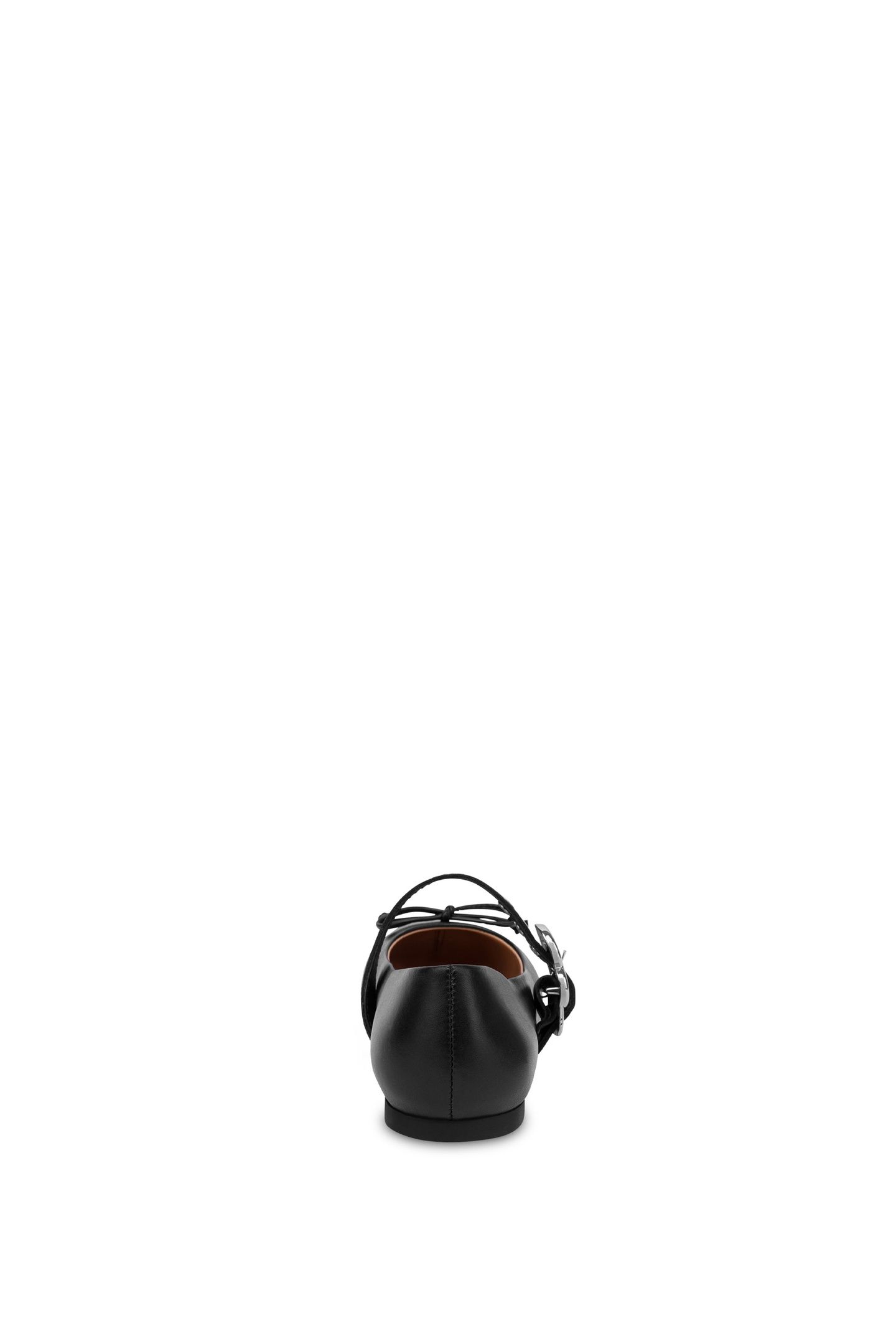 NAPPA LEATHER BALLET FLATS BLACK 4