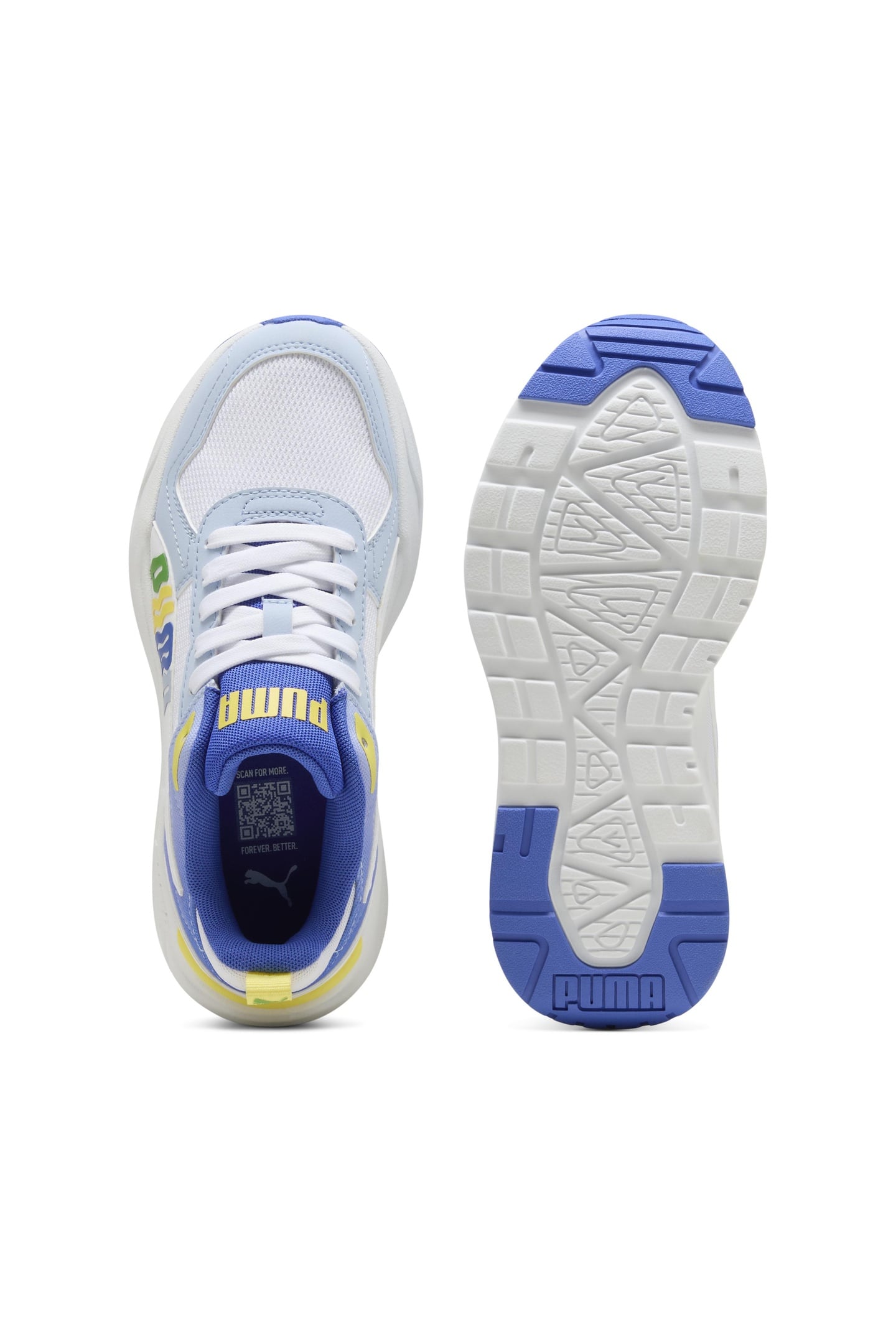 UNISEX TRINITY 2 LT COME ON JR SNOW MOUNTAIN BLUE-WHITE-LEMO 5
