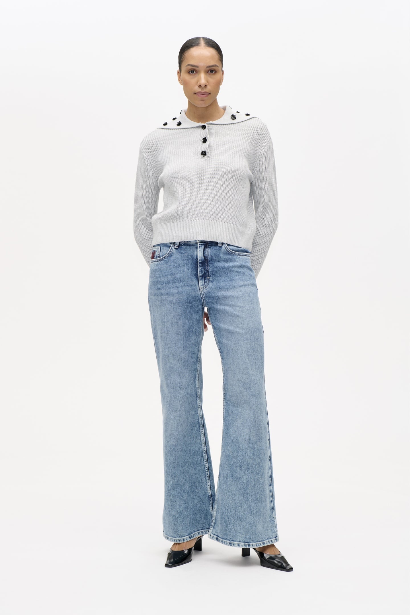 NILEA JEANS LIGHT DENIM WASH 1
