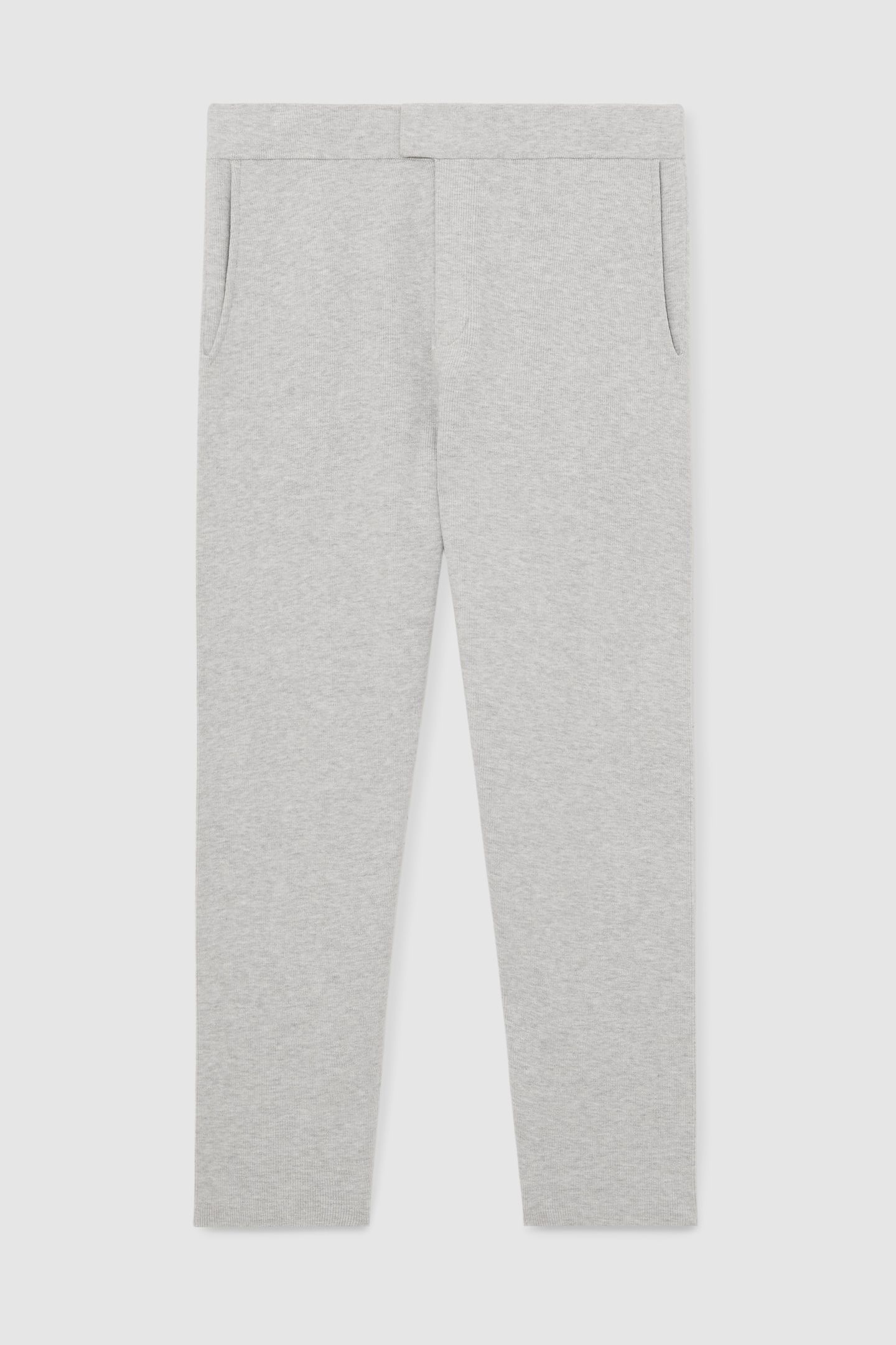 KNITTED TROUSER SOFT GREY 3