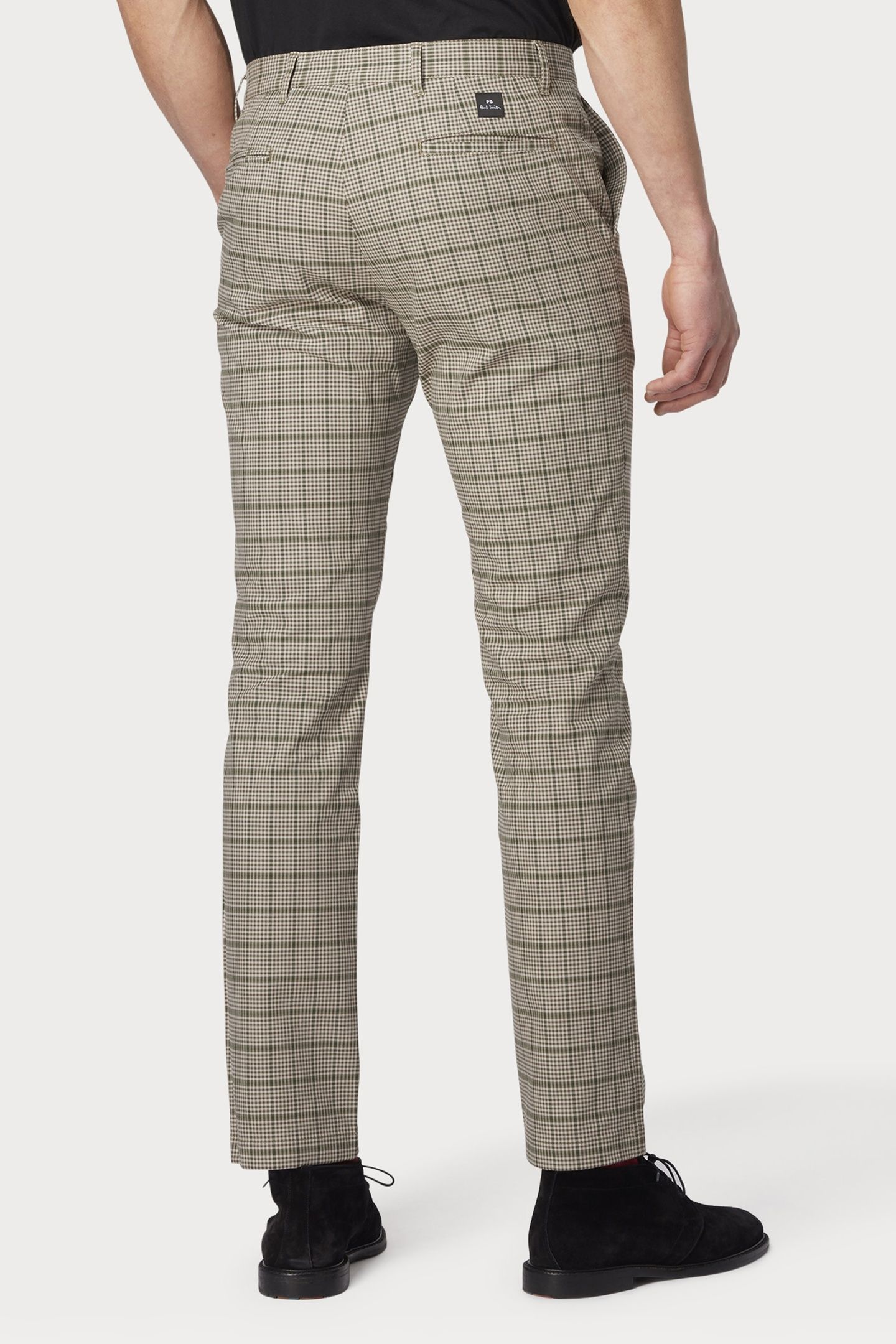 MENS SLIM FIT CHINO LT GREYISH GREEN 2