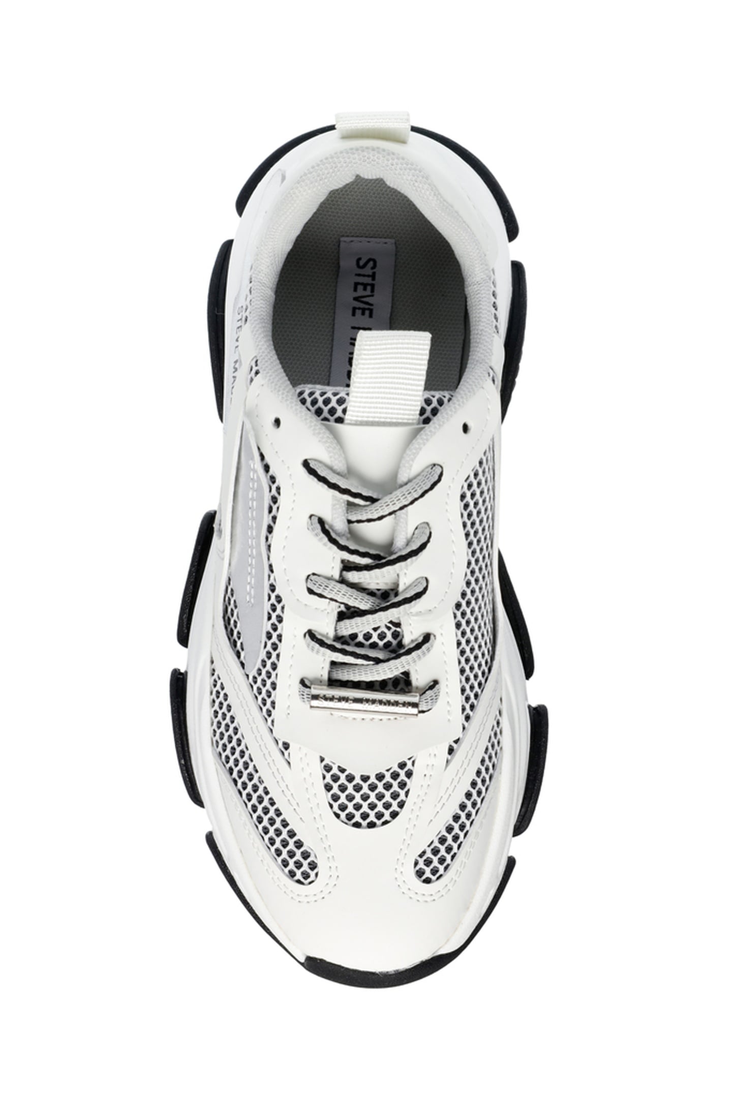 POSSESSION-E SNEAKERS SILVER/WHITE 6