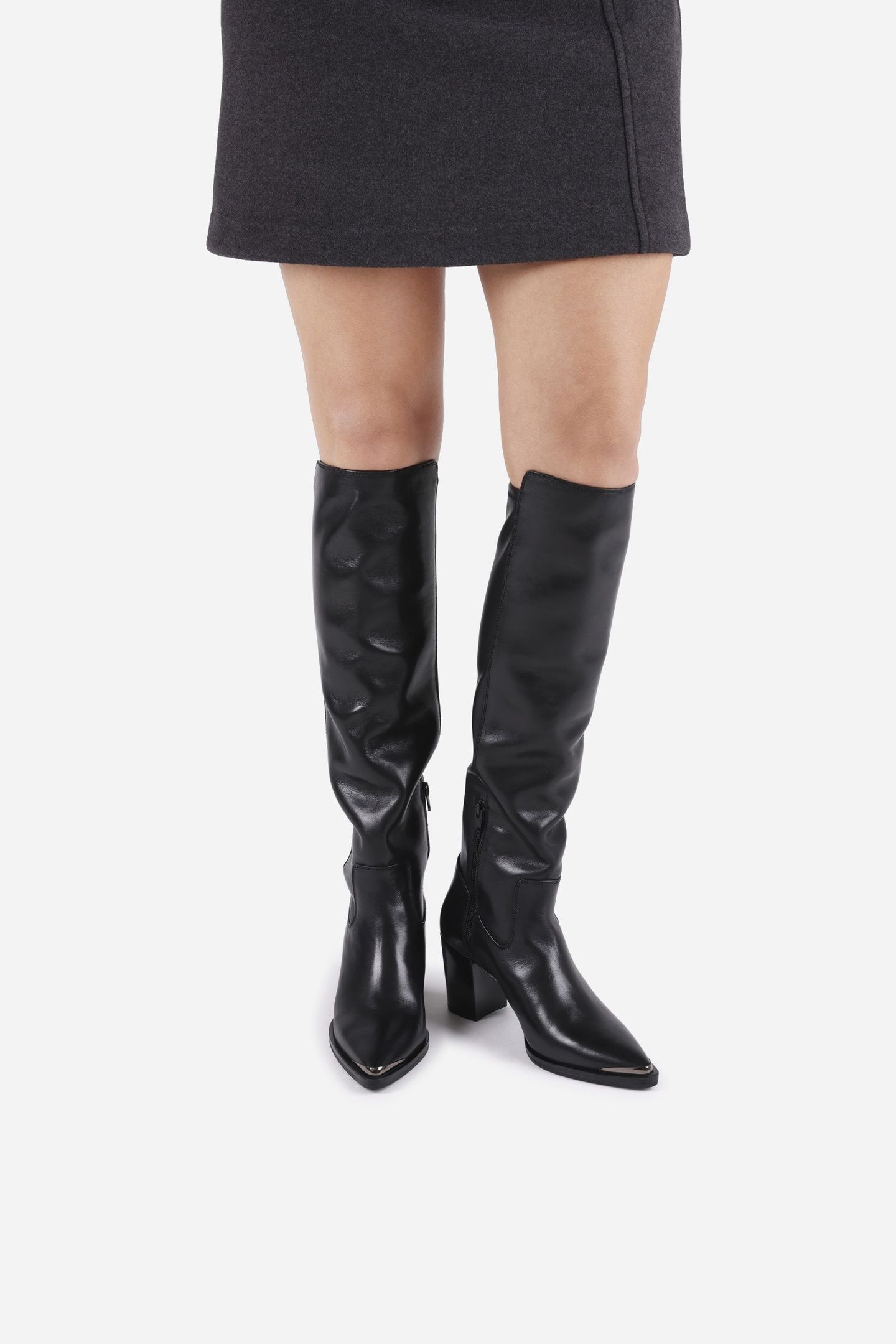 AMERICANA-LOW HIGH BOOT BLACK 3