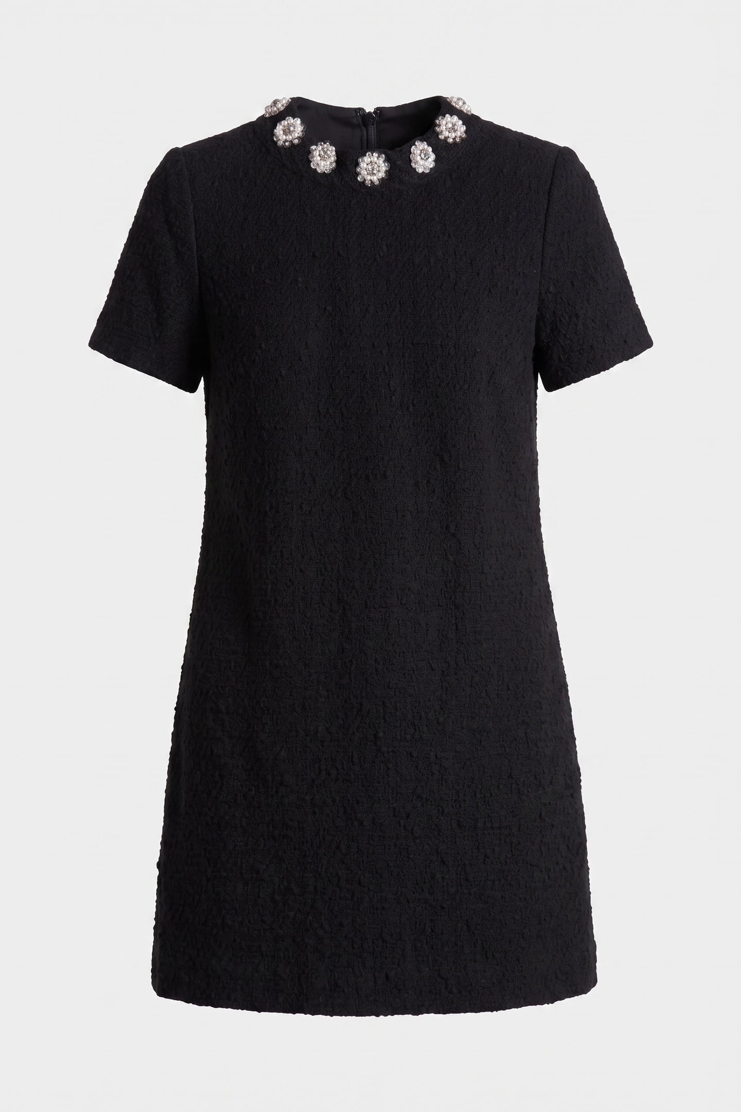 PA ENEKA TWEED DRESS PARTY BLACK 3