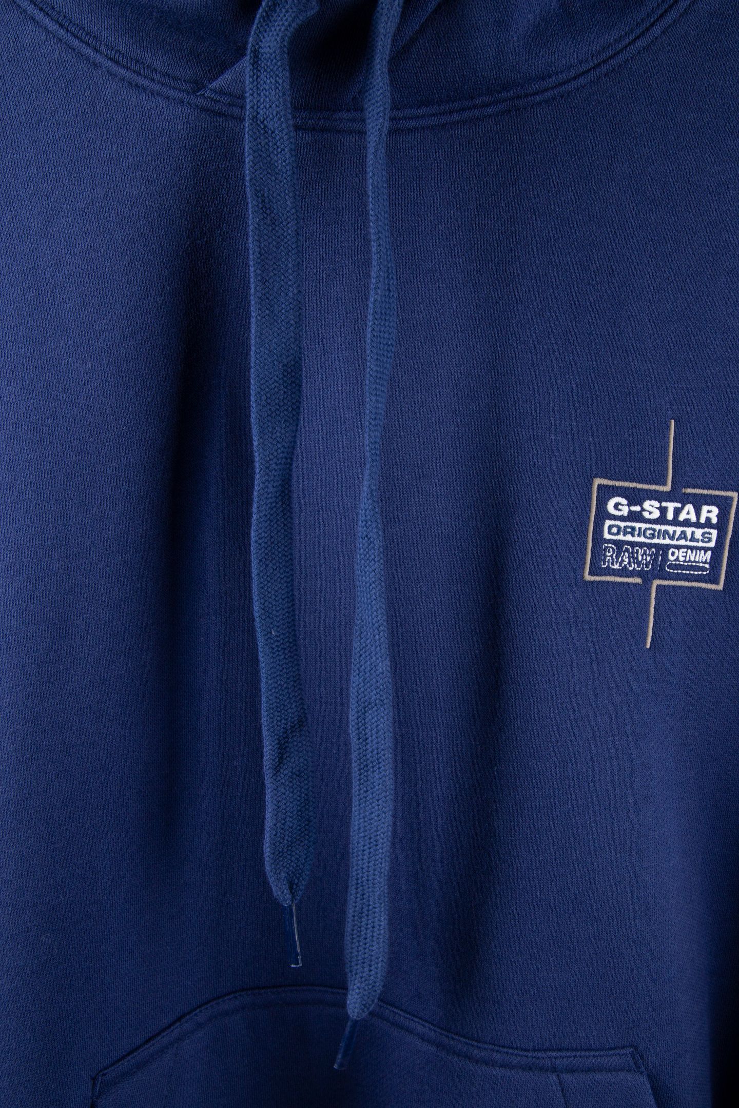 LOGO HOODED SWEATER BALLPEN BLUE 4
