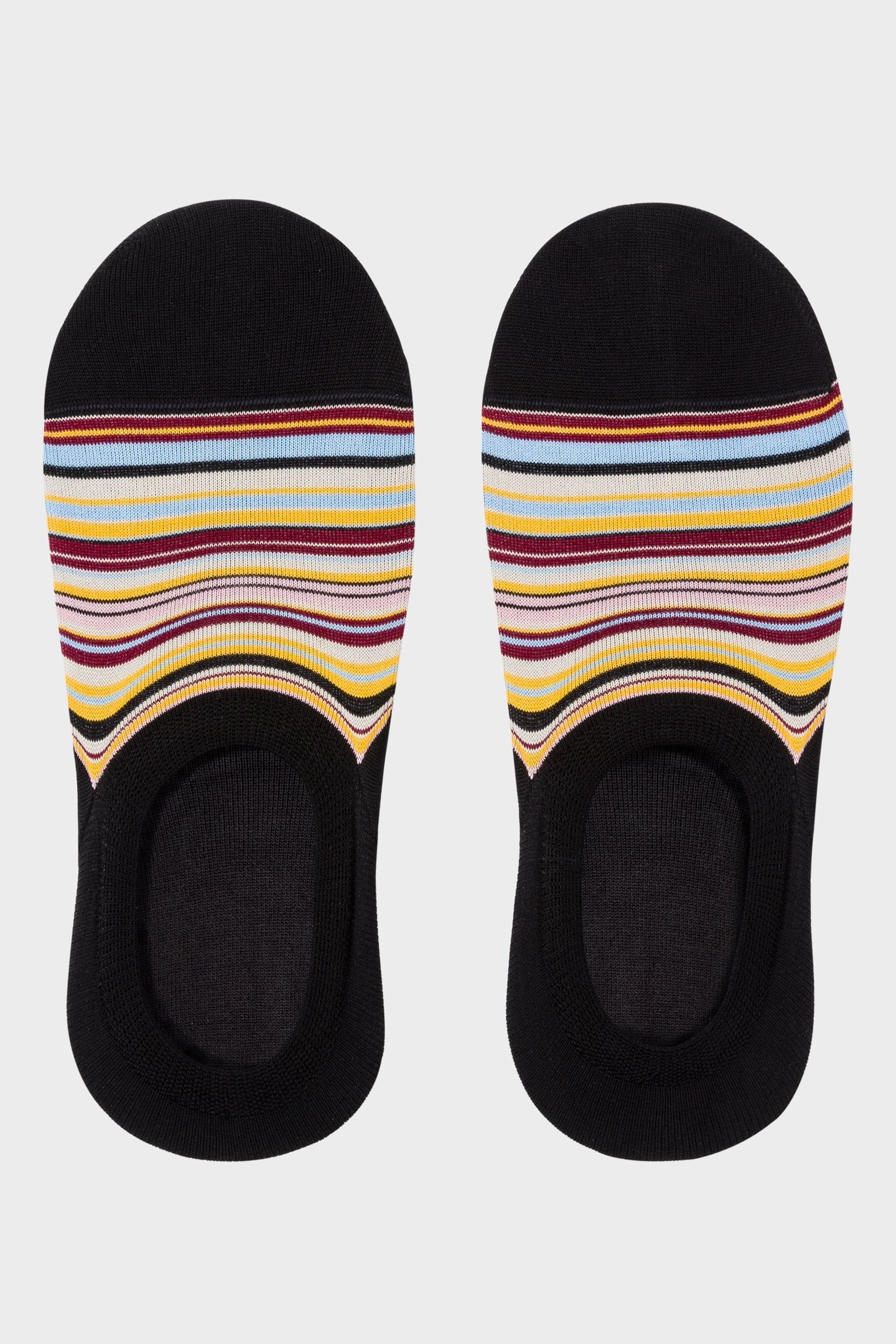 MEN SOCK NO SHW MULTI MULTI COLOURED 4