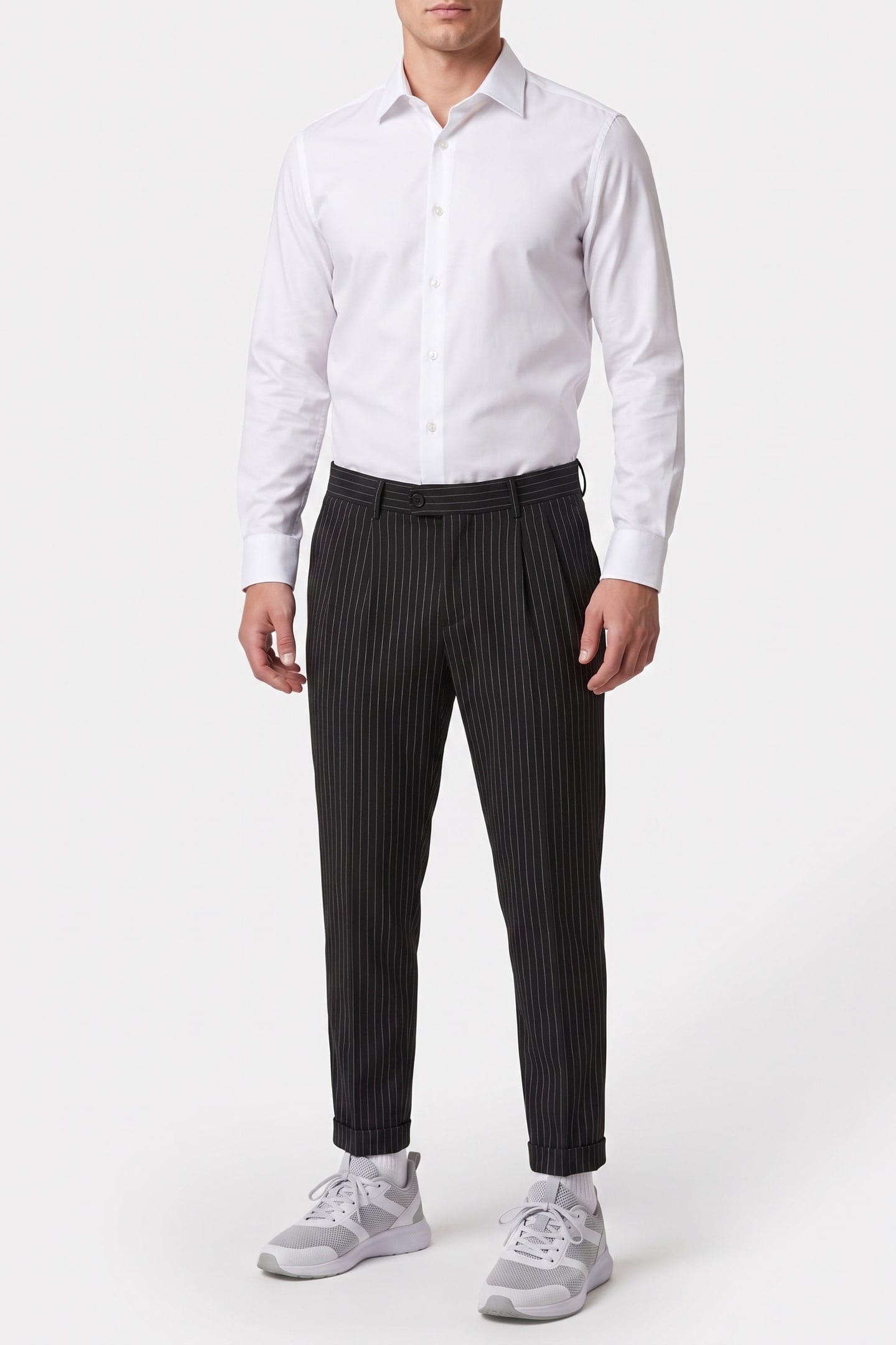 MORTE TROUSER BLACK/GREY 1