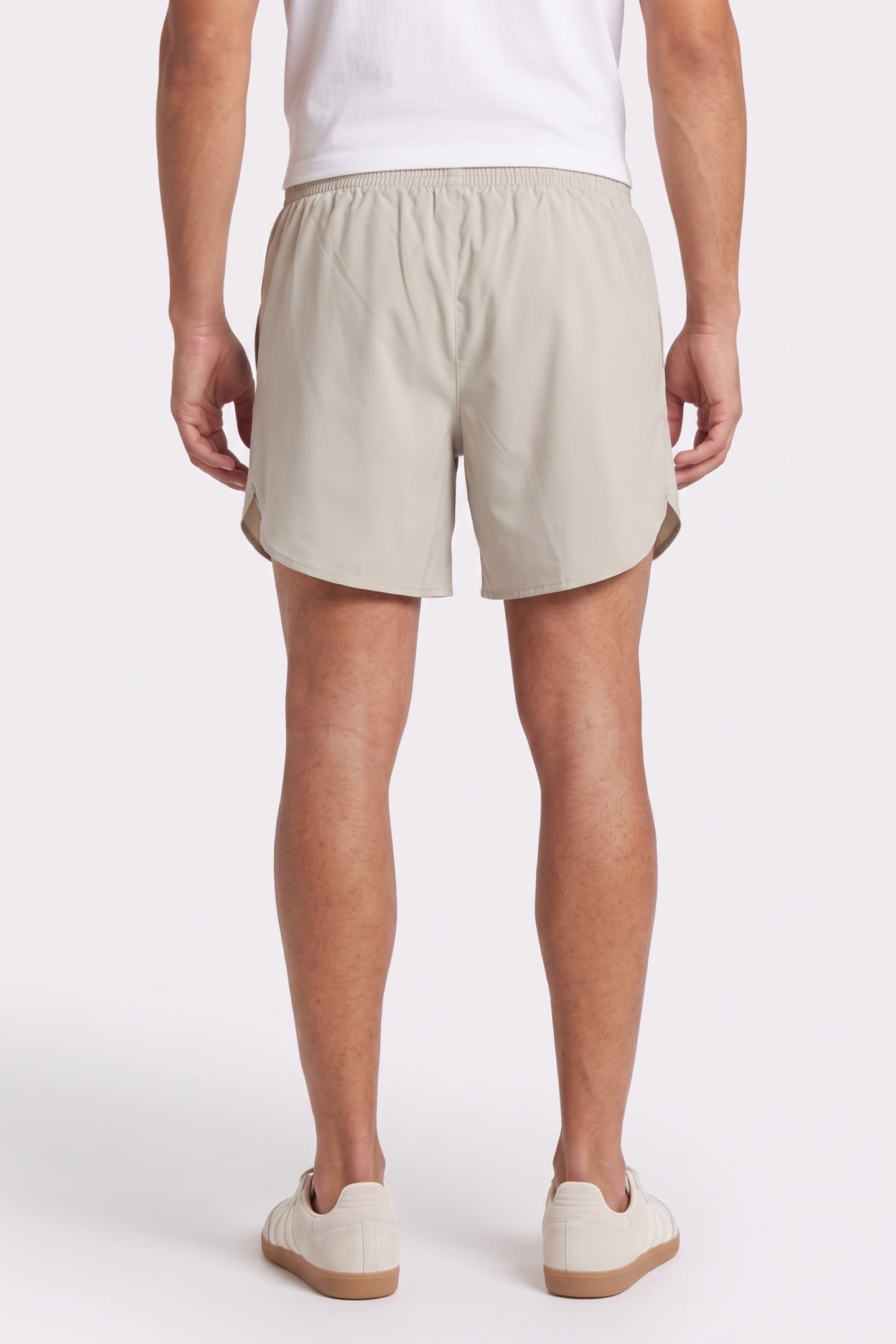 UNISEX PERFORMANCE RUN IT SHORT PUTTY GREY 4