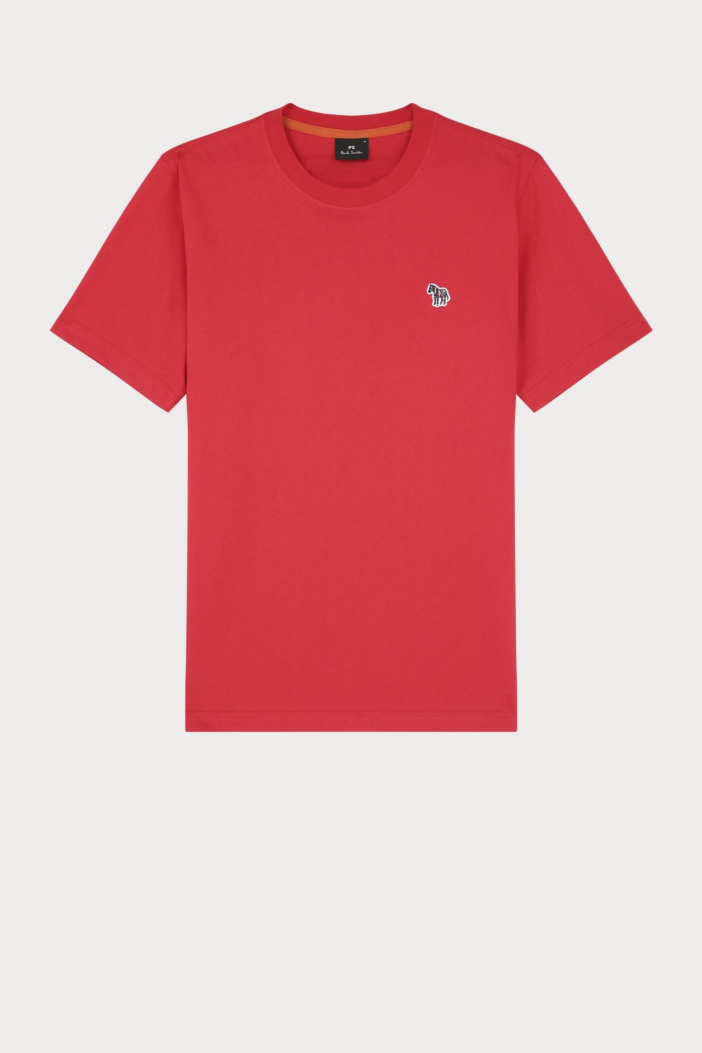 MENS REG FIT SS TSHIRT ZEBRA RED 6