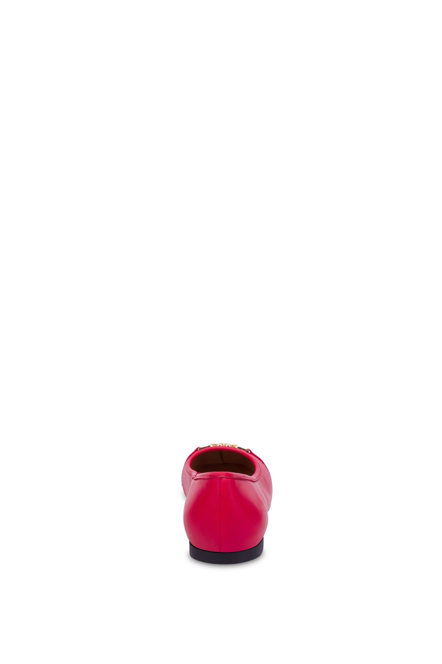 NAPPA LEATHER BALLET FLATS RED 4
