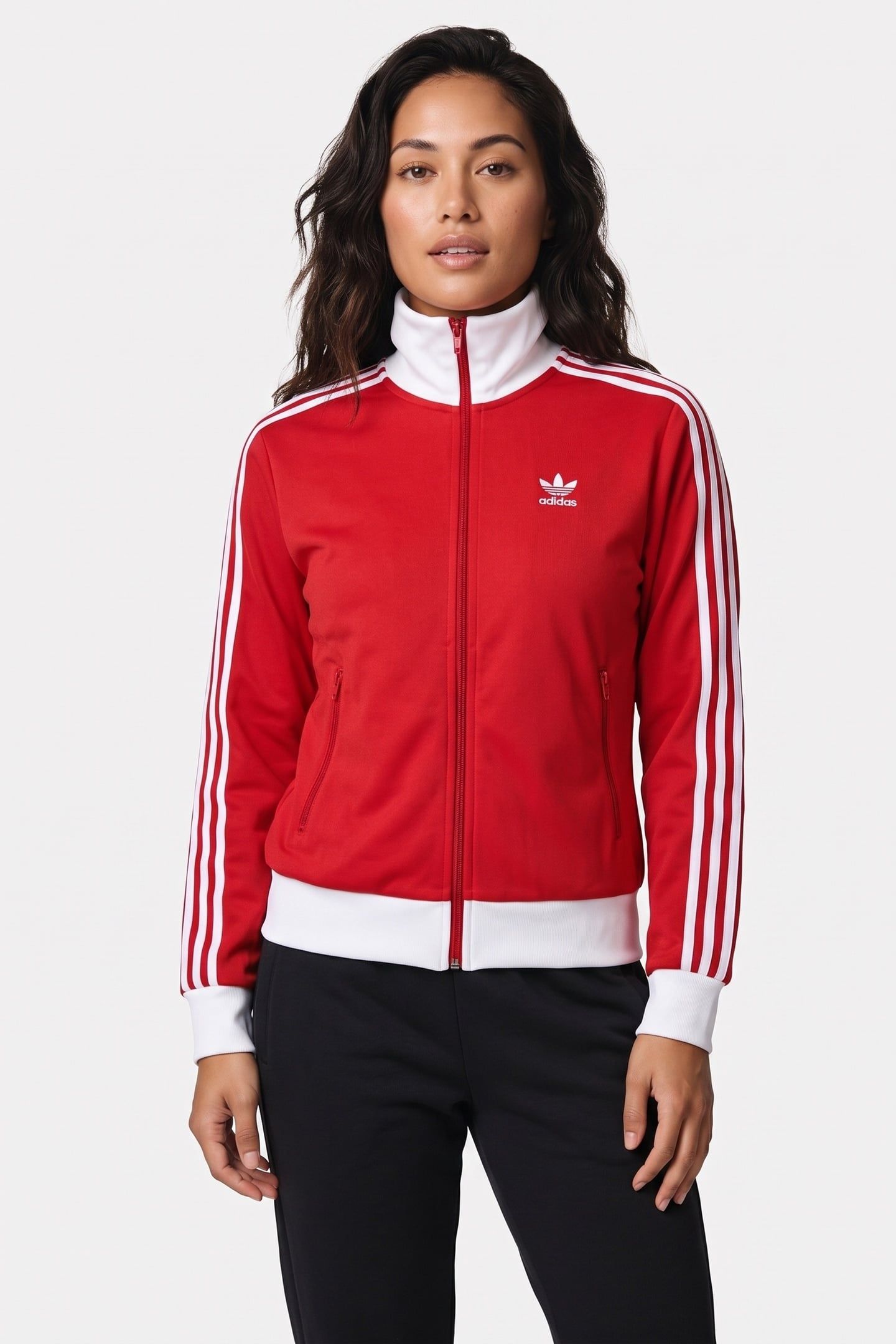 UNISEX ORIGINALS ADICOLOR CLASSICS TRACK TOP BETTER SCARLET 1