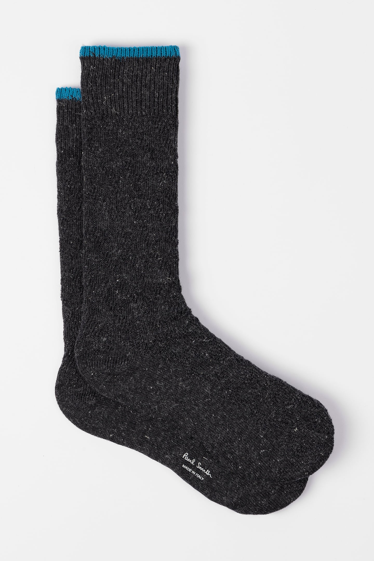 MEN SOCK EDWARD TEXTURE BLACK 1