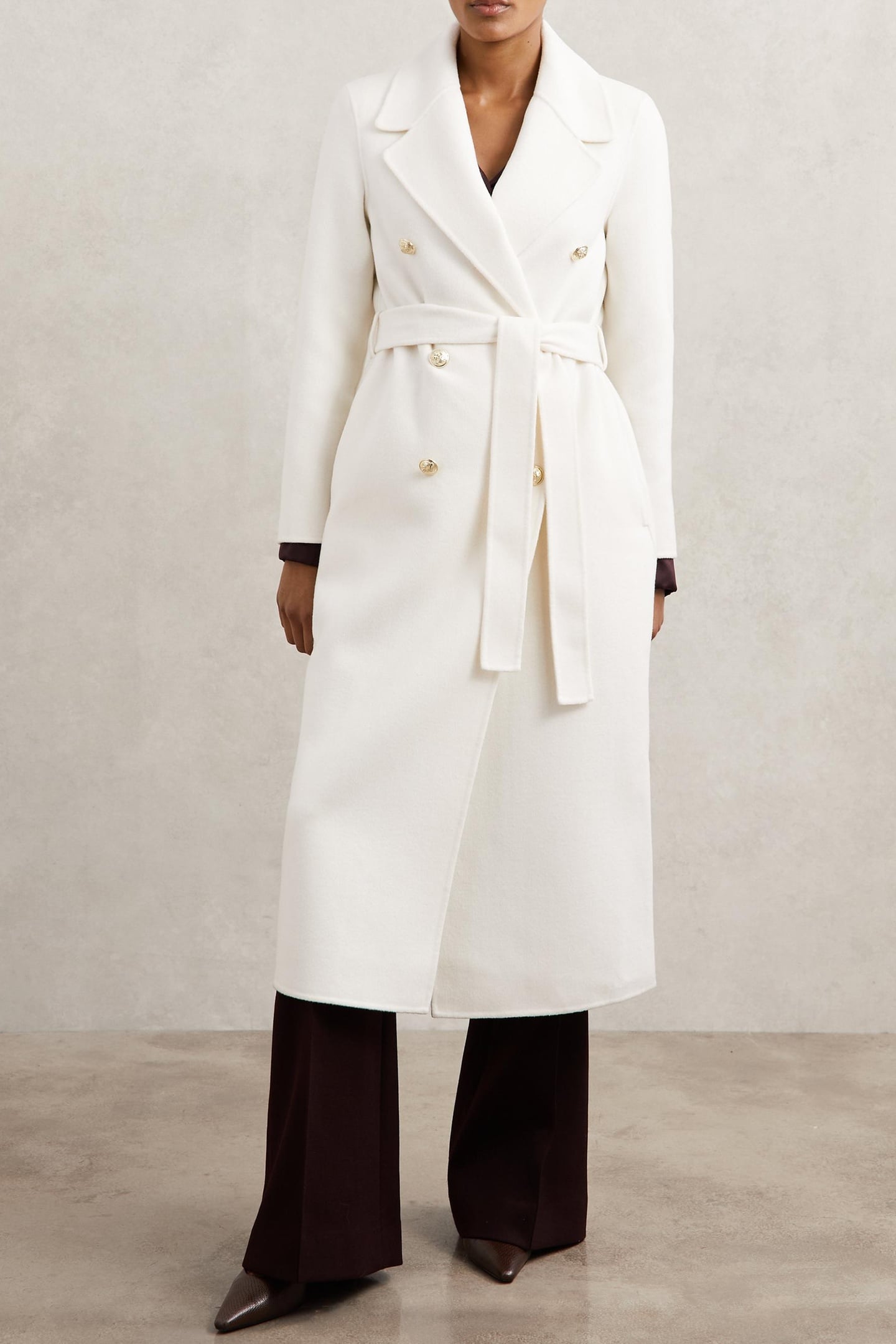 DB OCCASION BLINDSEAM COAT CREAM 1