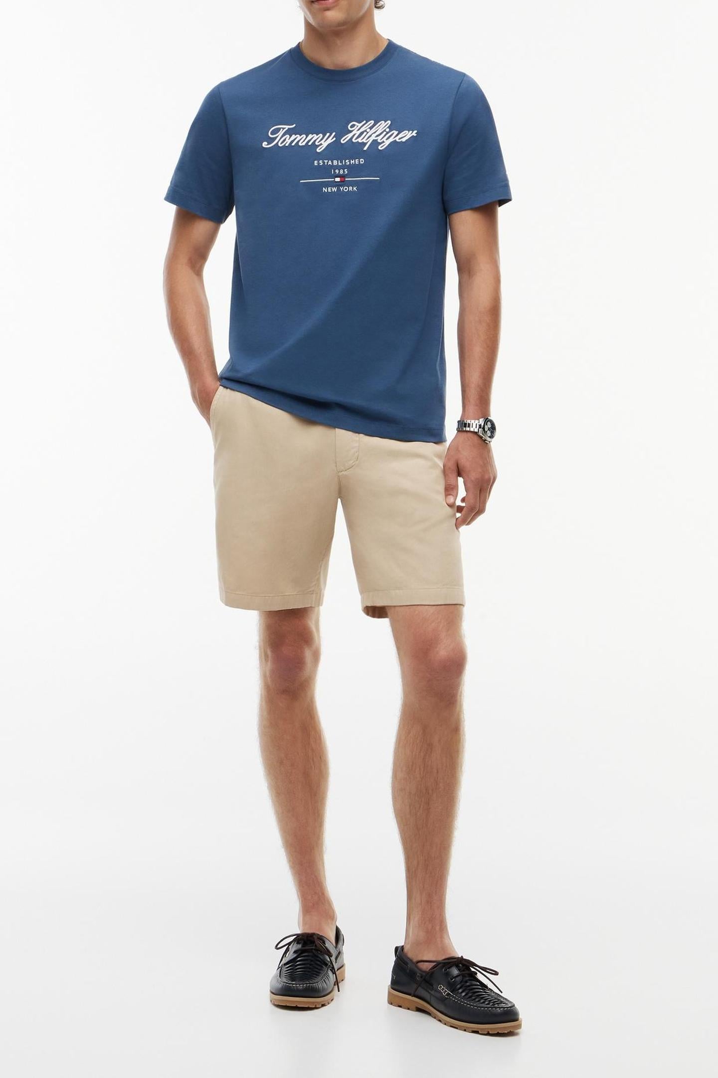 SCRIPT LOGO TEE AEGEAN SEA 2