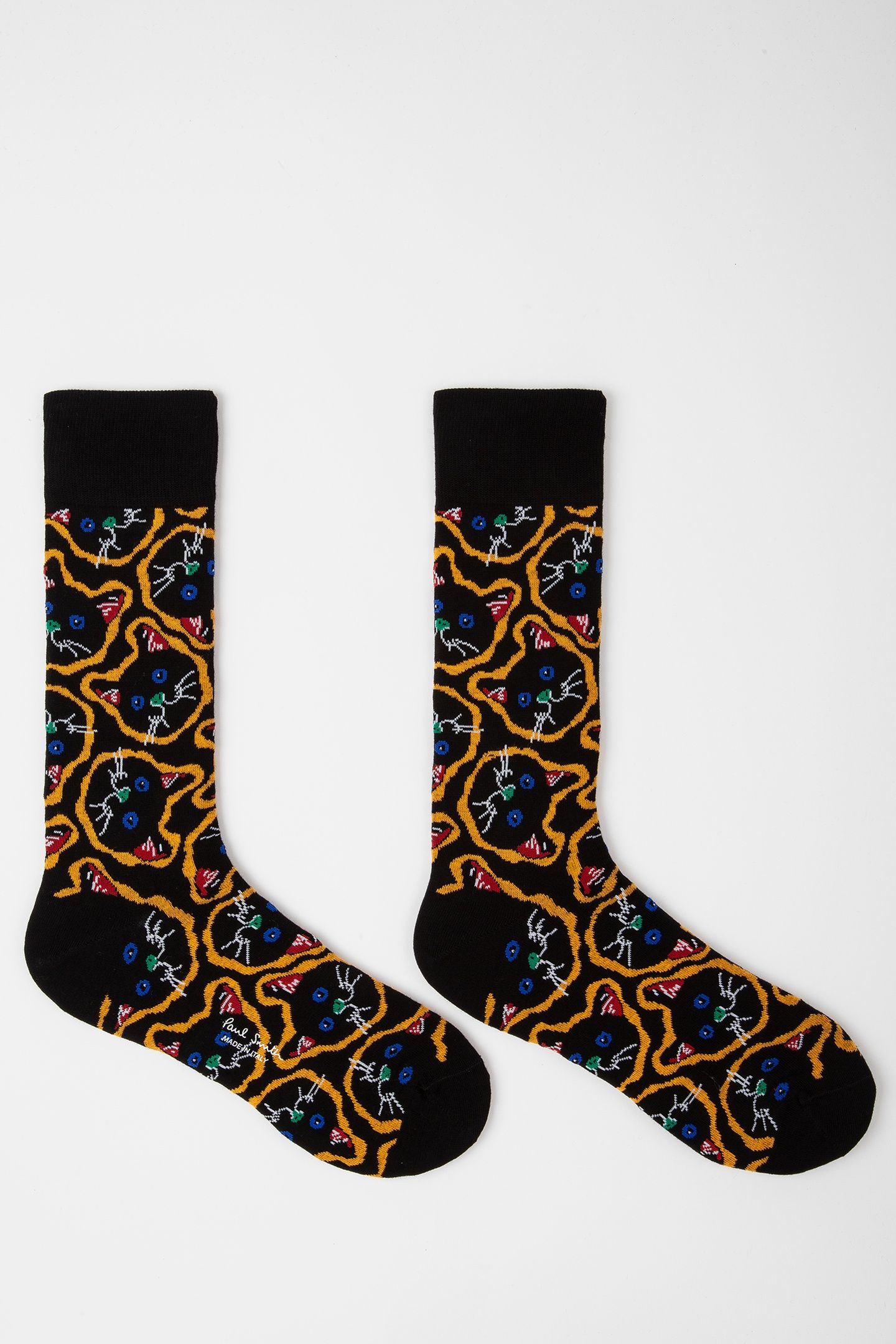 MEN SOCK POP BLACK 4