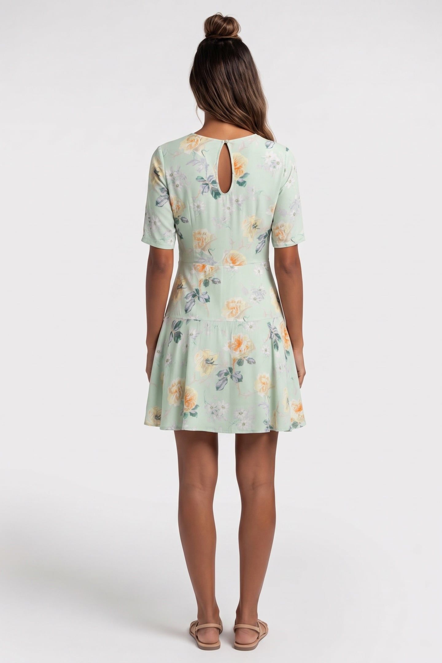 PA LOULA DRESS GREEN 2