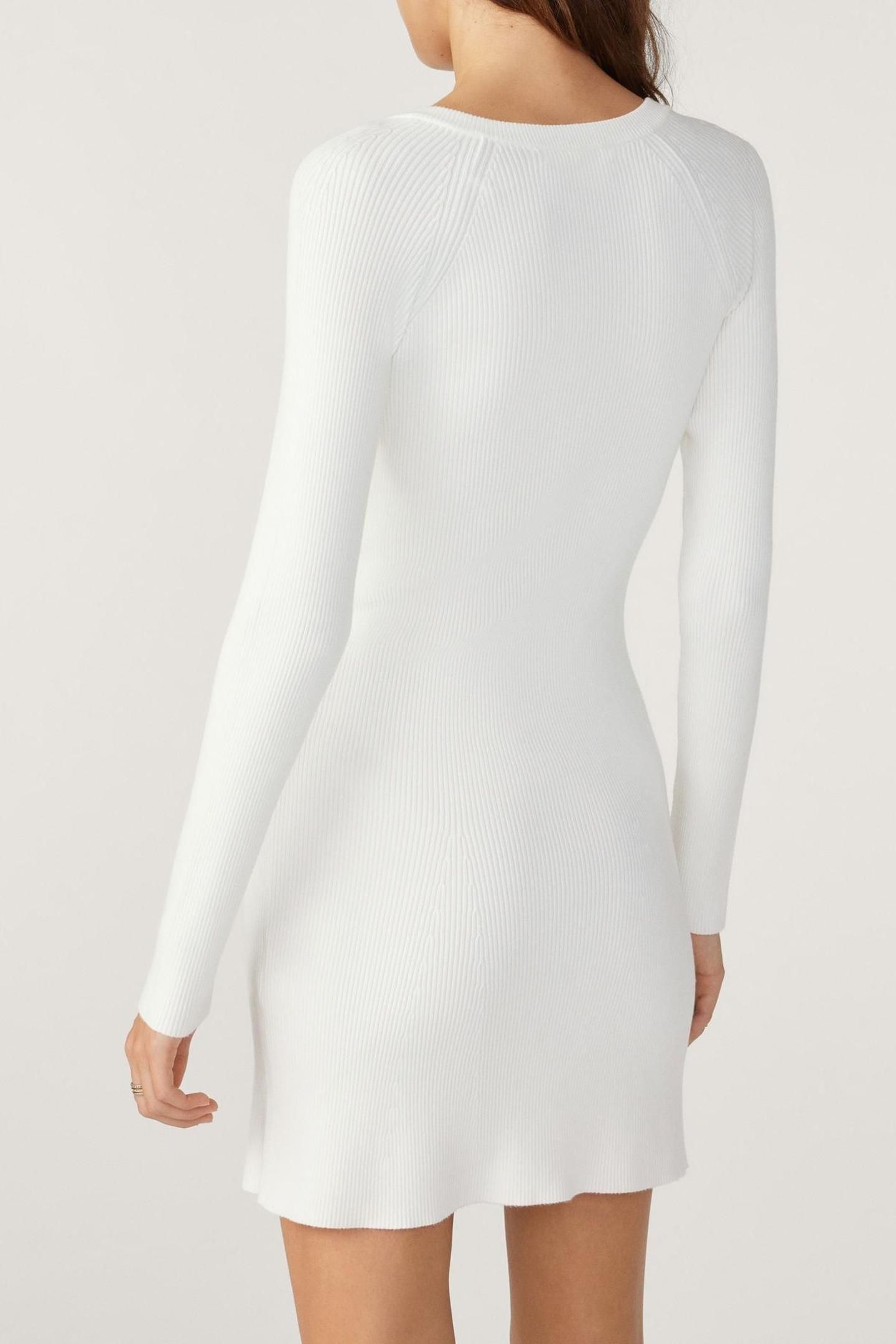 MINI DRESS BLANC 2