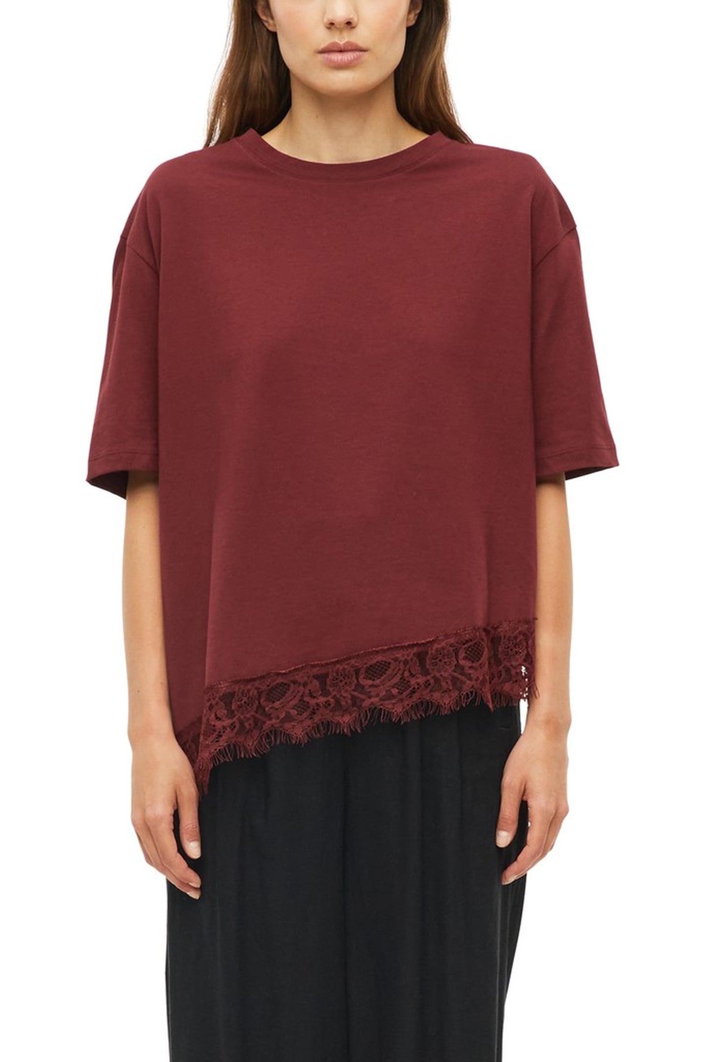 S.OLIVER T-SHIRTS BURGUNDY 1