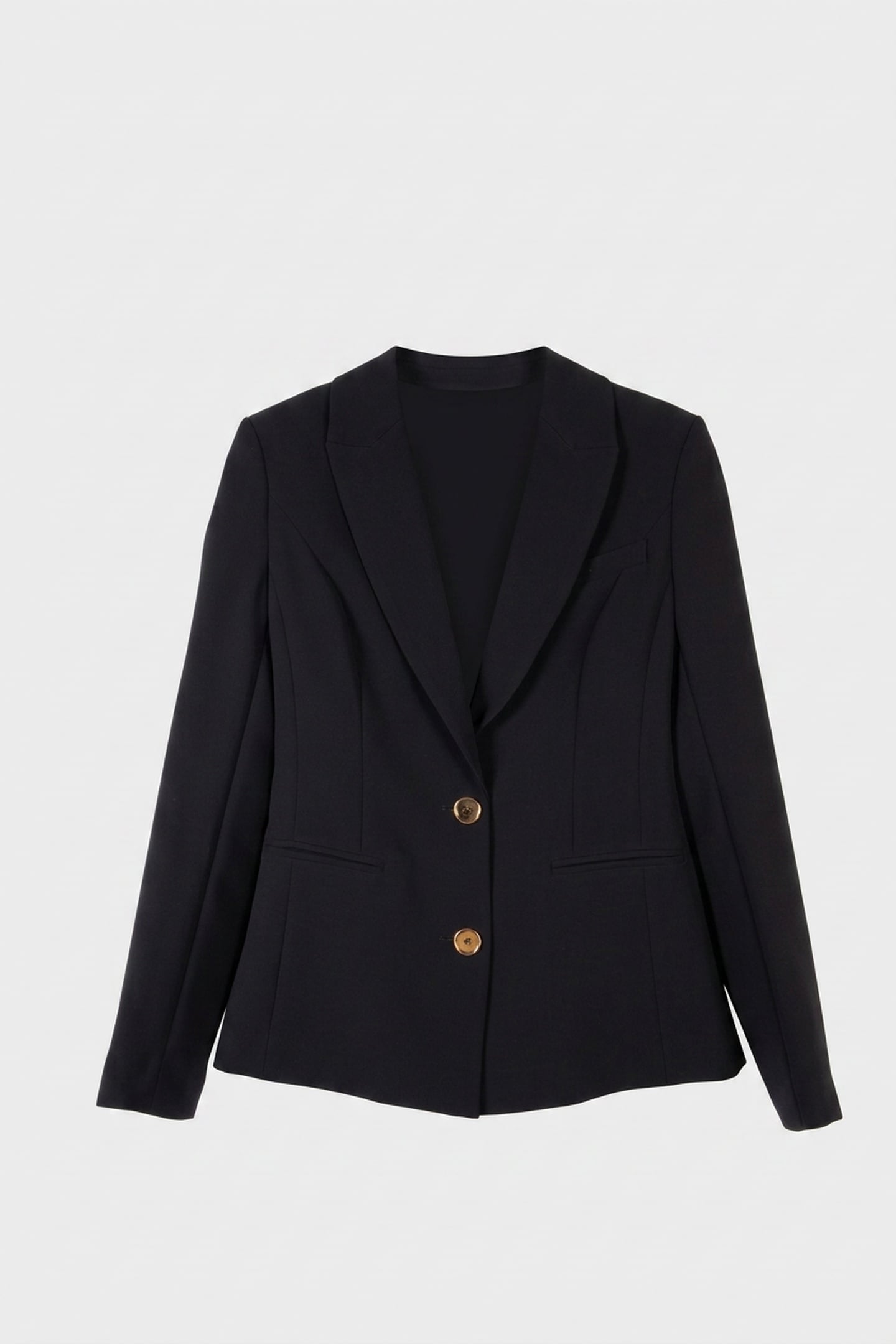 ELLA FITTED BLAZER JET BLACK A996 3