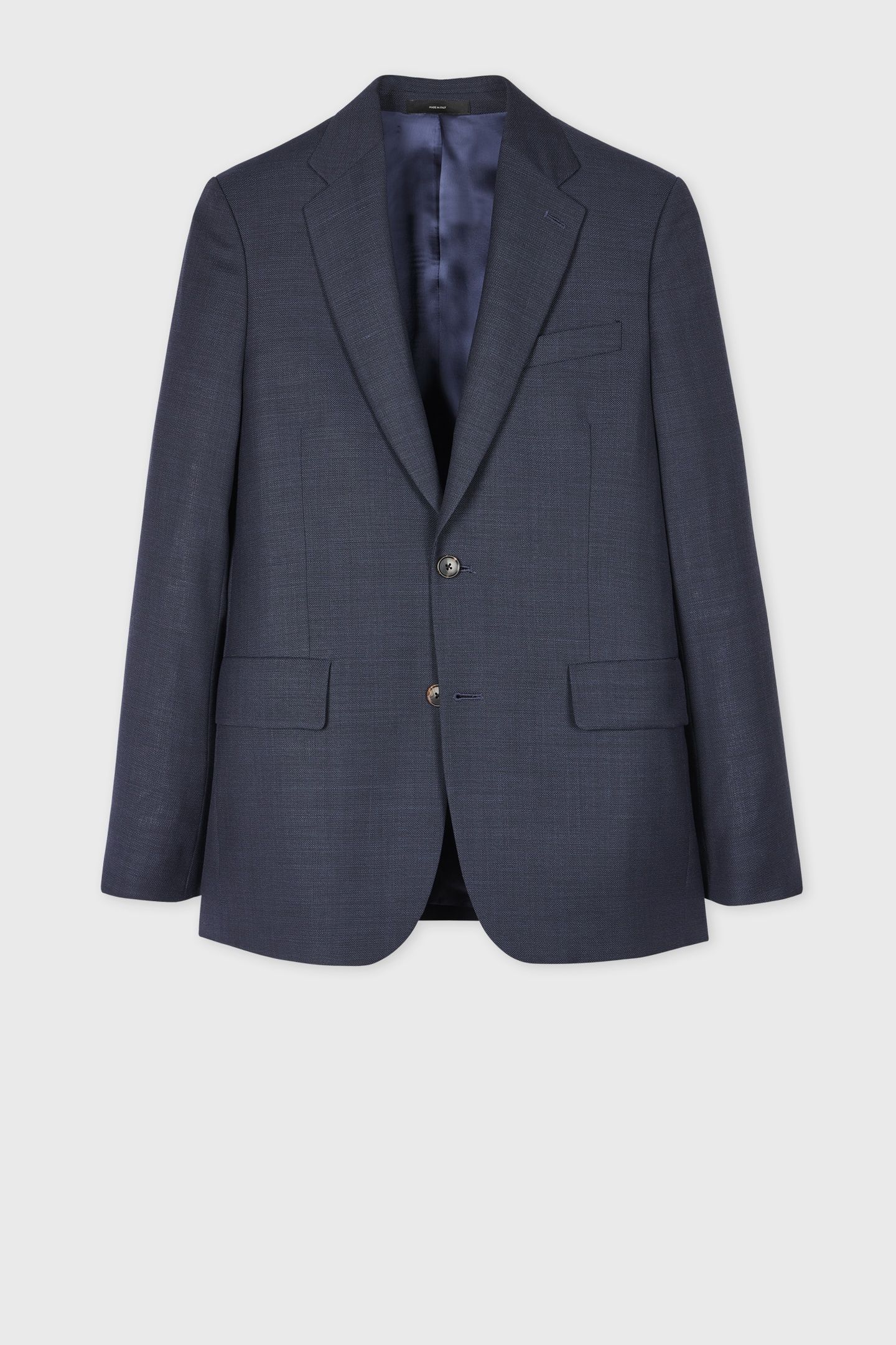MENS TAILORED FIT 2 BUTTON JACKET NAVY 1