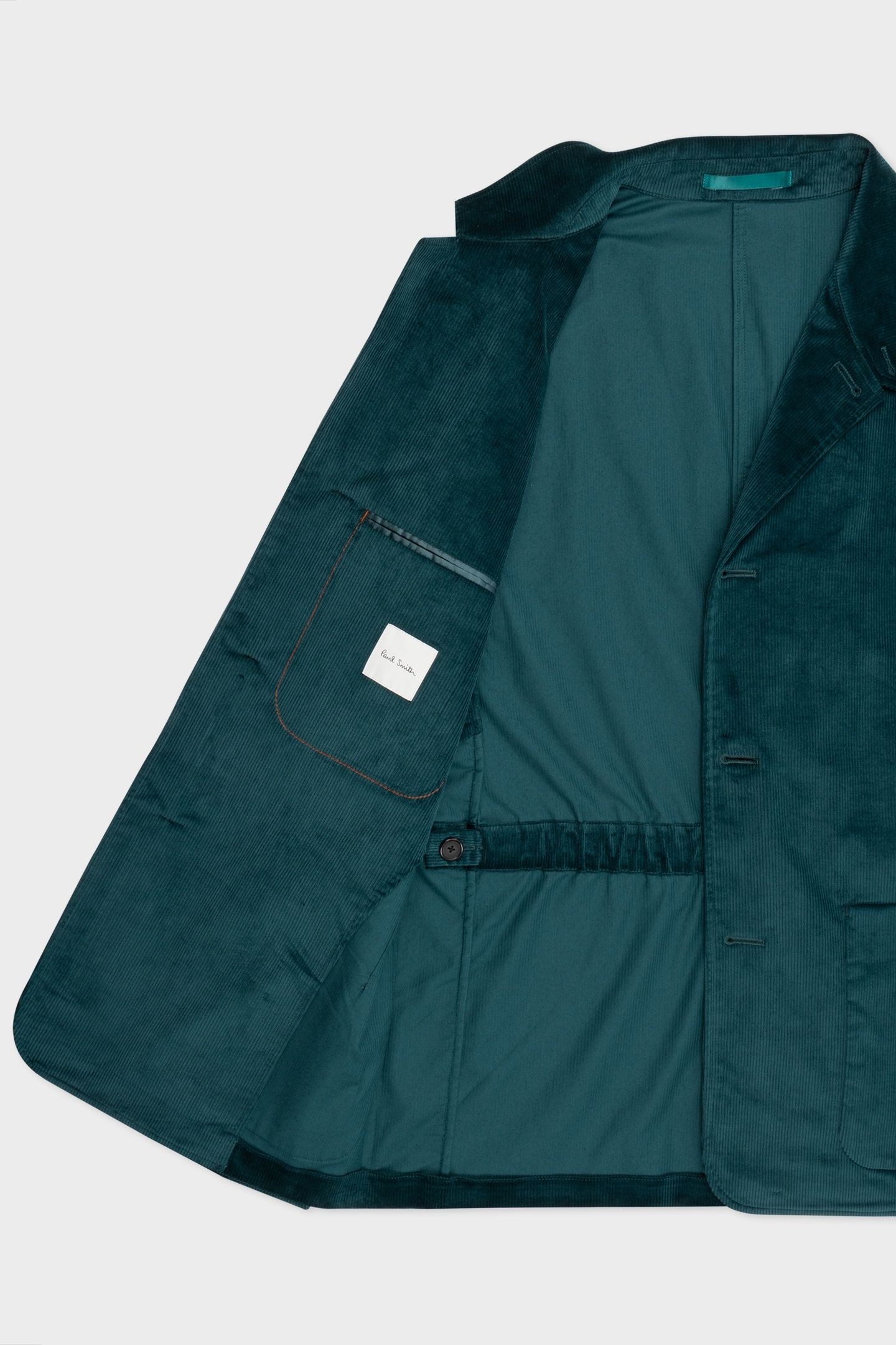 MENS 4BTN CASUAL JKT PETROL GREEN 5