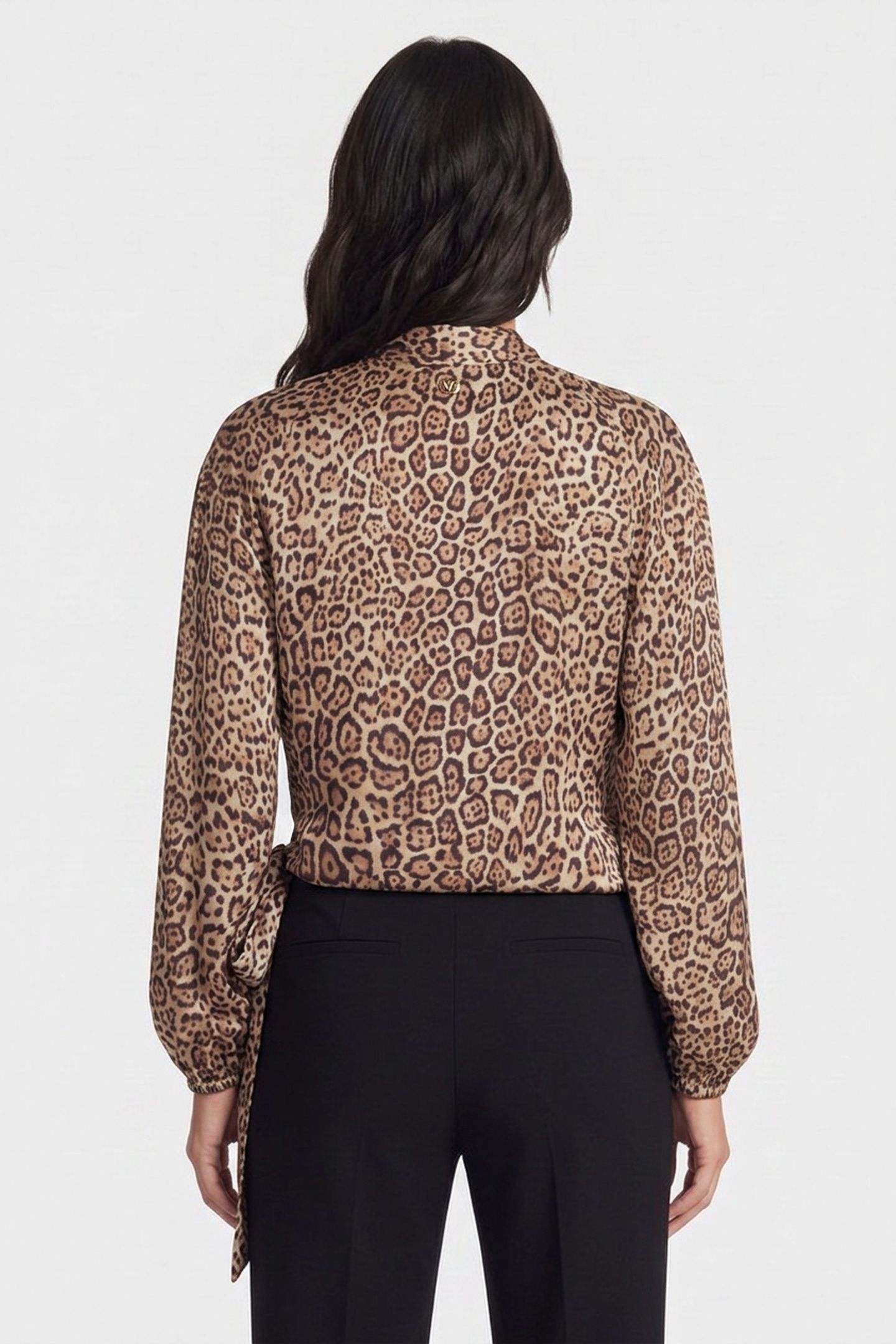 ALANIS WRAP LS BLOUS CHARMING LEOPARD ALL 2
