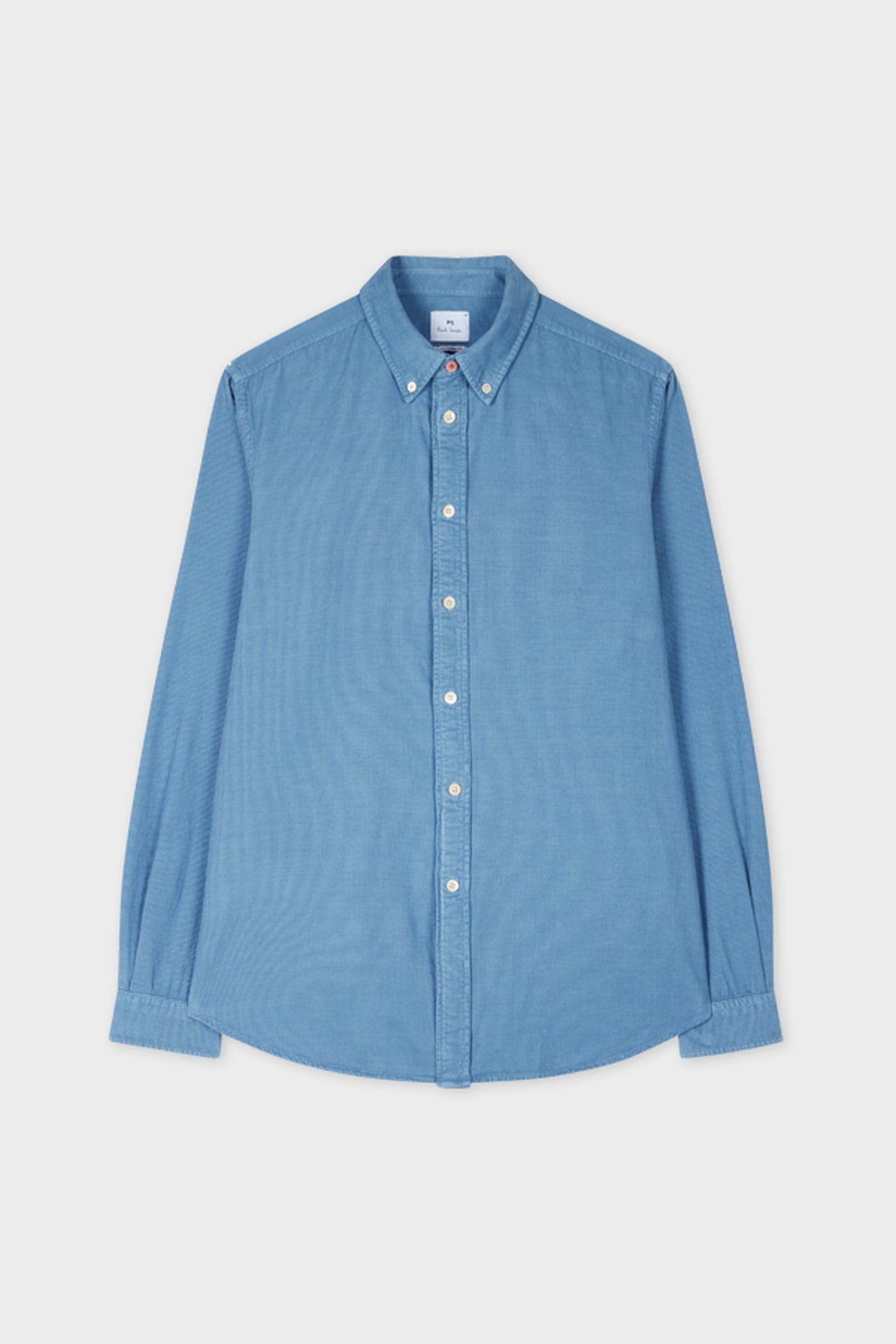 MENS LS TAILORED FIT SHIRT BD COL BLUE 1
